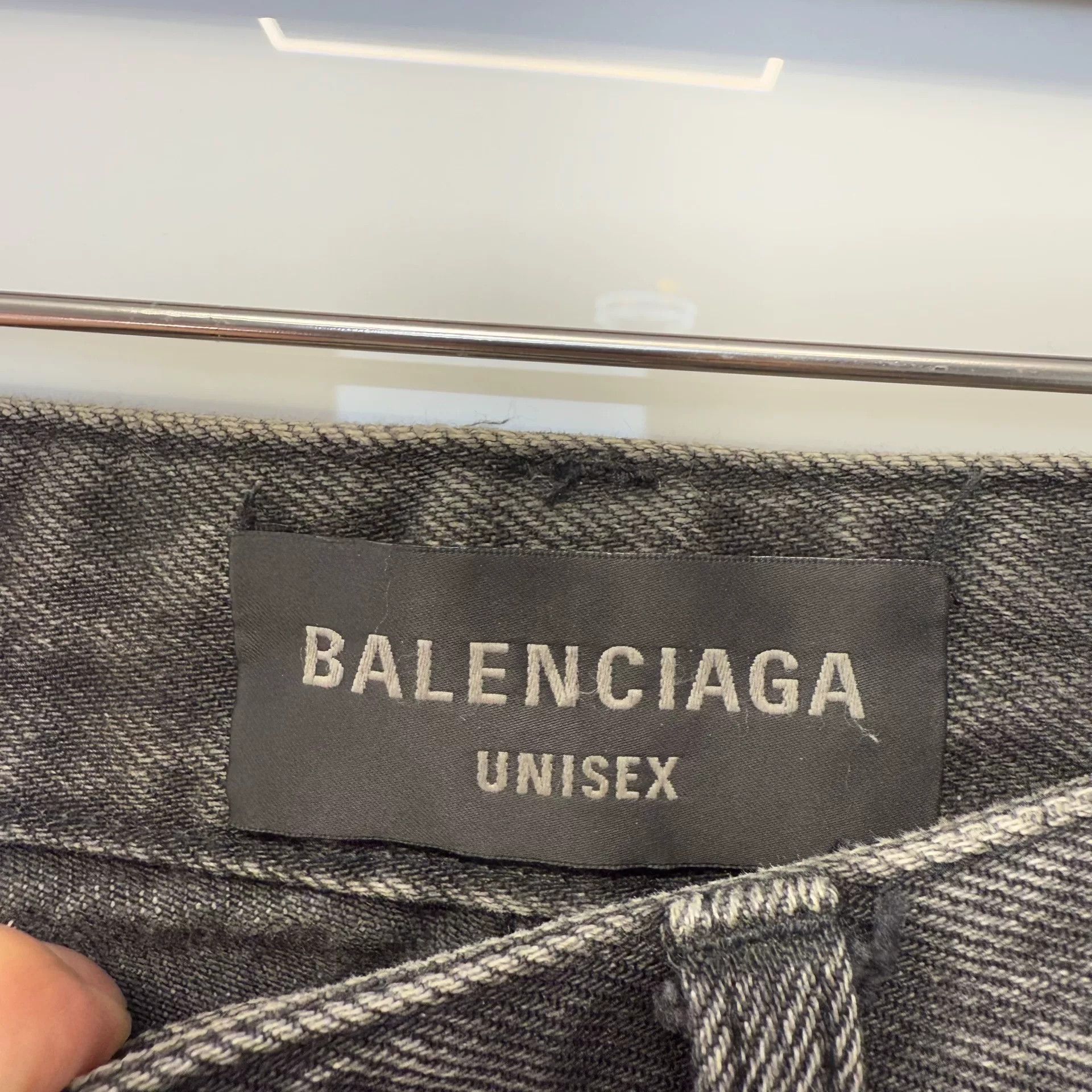 Balenciaga Balenciaga Grey Denim Jeans Size XS Size US 28 / EU 44 - 4 Thumbnail