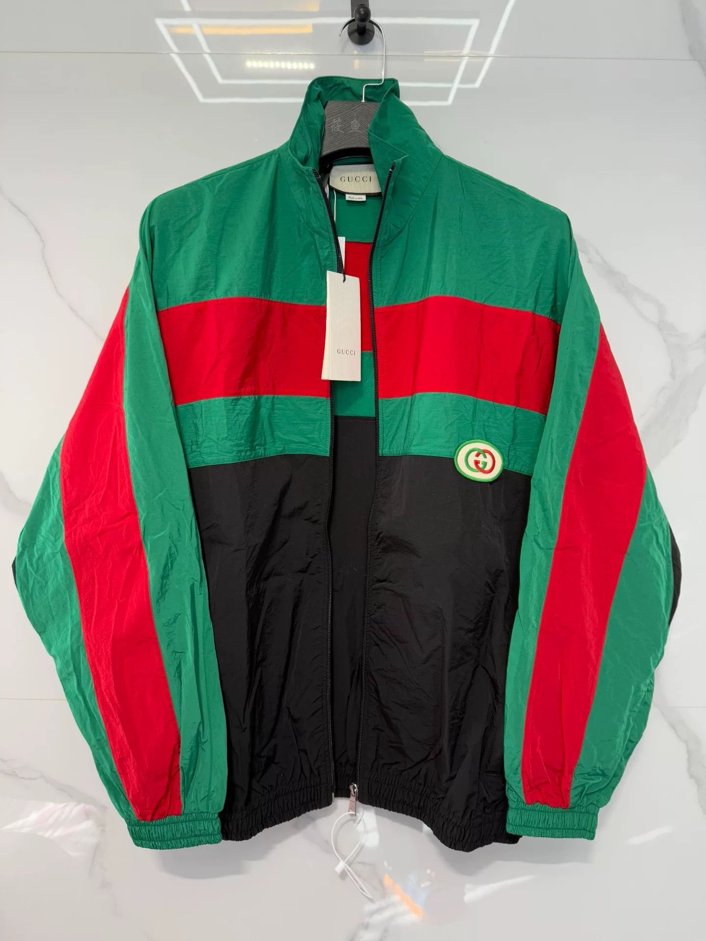 Gucci Gucci Interlocking G Track Jacket Size M Size US M / EU 48-50 / 2 - 2 Thumbnail