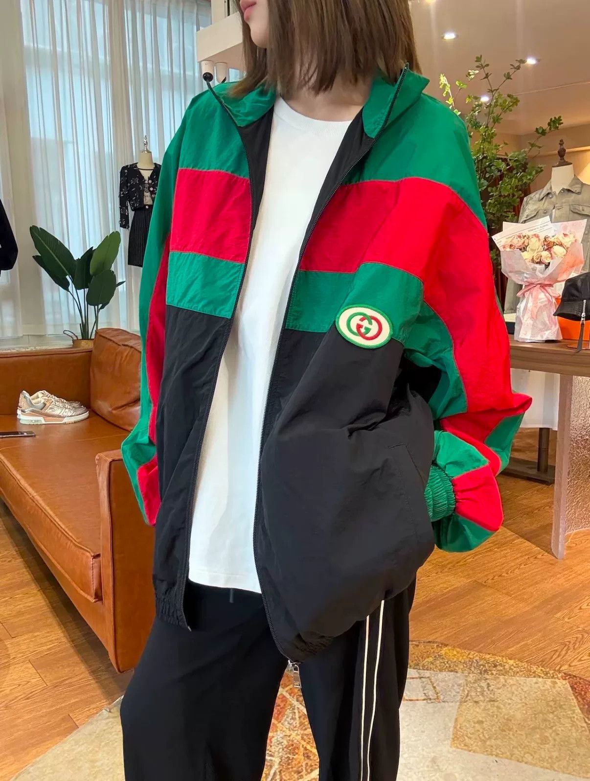 Gucci Gucci Interlocking G Track Jacket Size M Size US M / EU 48-50 / 2 - 10 Thumbnail