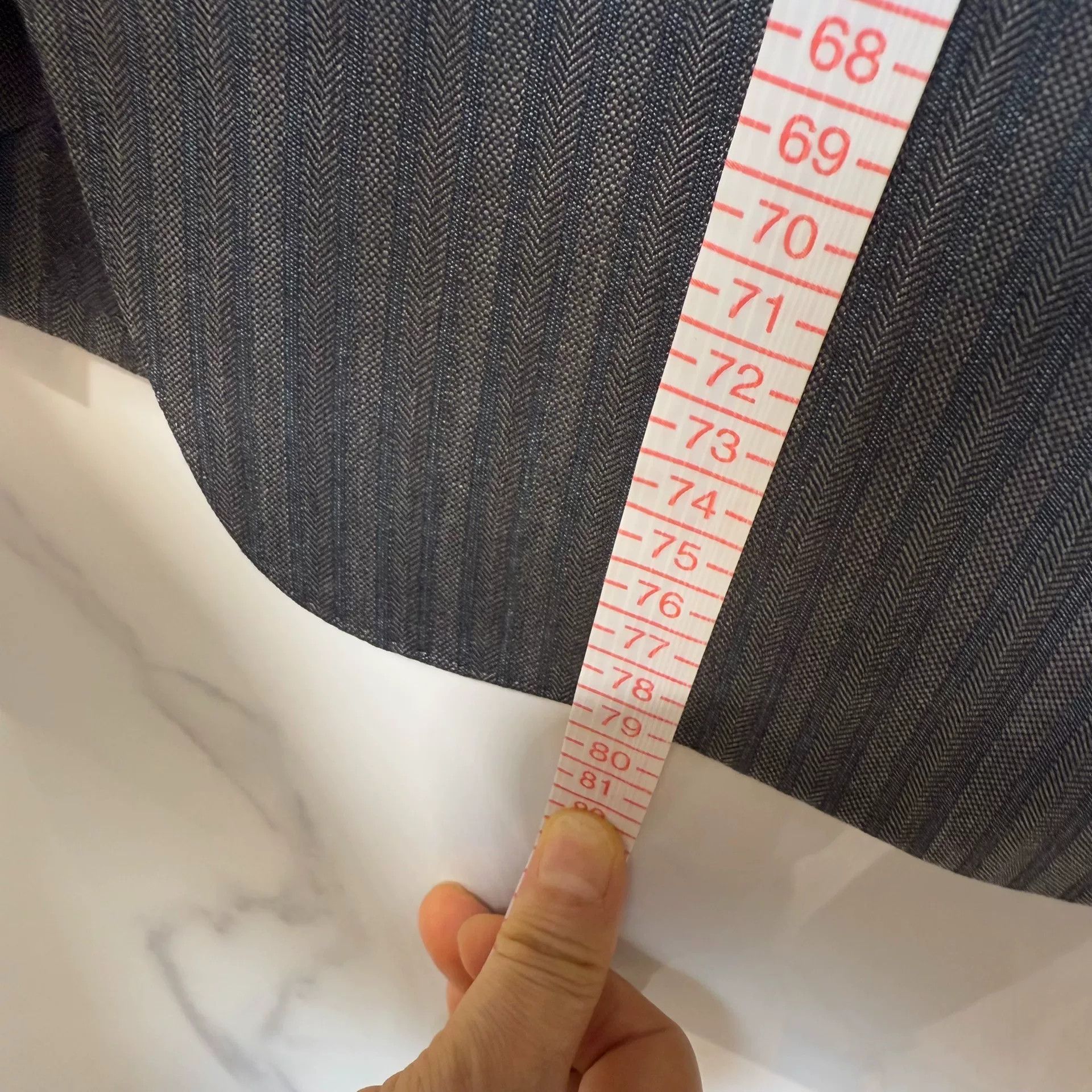 Gucci Gucci Herringbone Suit Size 42R Size 42R - 7 Thumbnail
