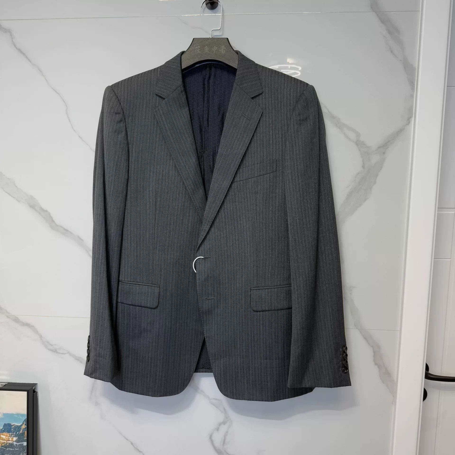 Gucci Gucci Herringbone Suit Size 42R Size 42R - 2 Thumbnail