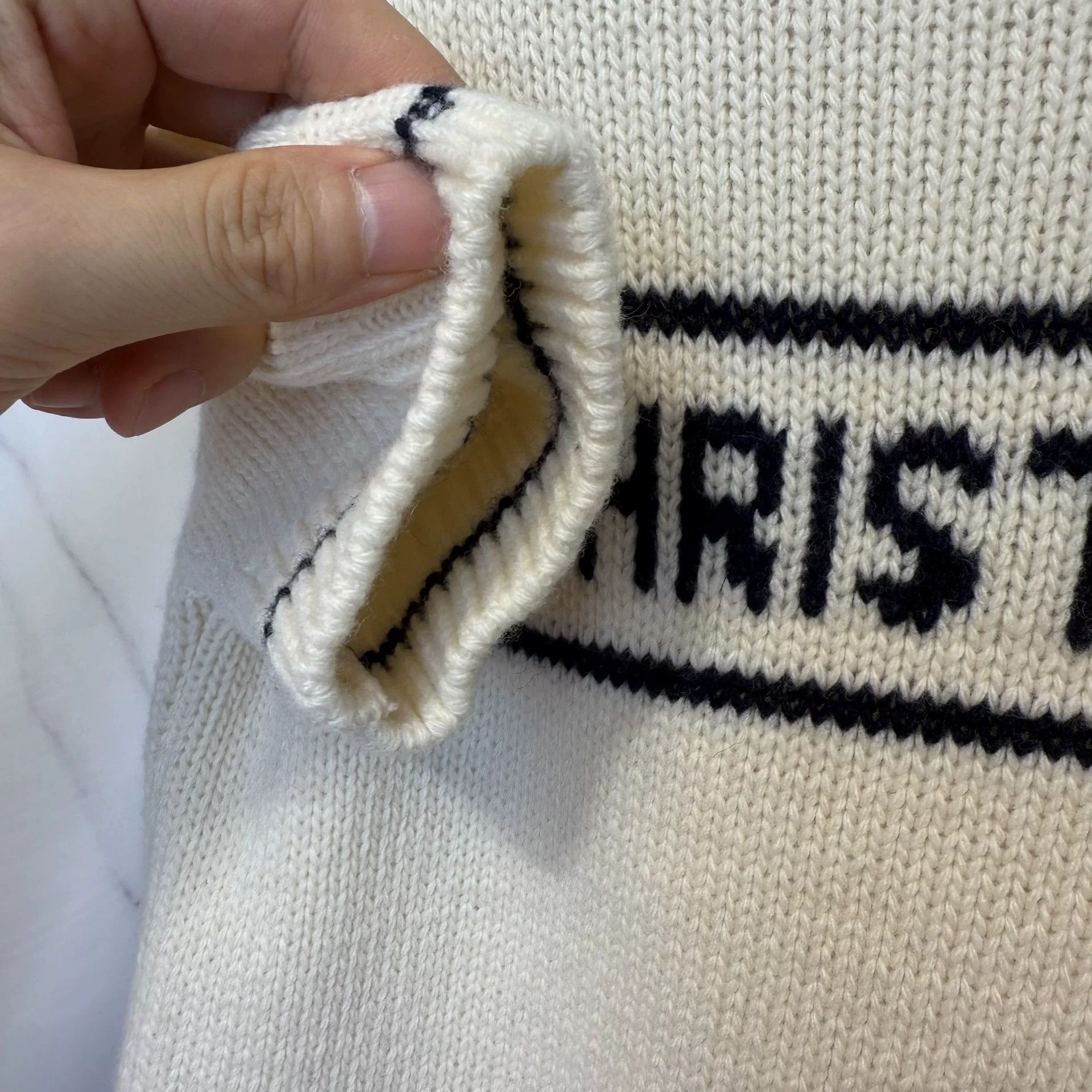 Dior Dior Logo Star Knit Sweater Size FR 40 Size M / US 6-8 / IT 42-44 - 5 Thumbnail
