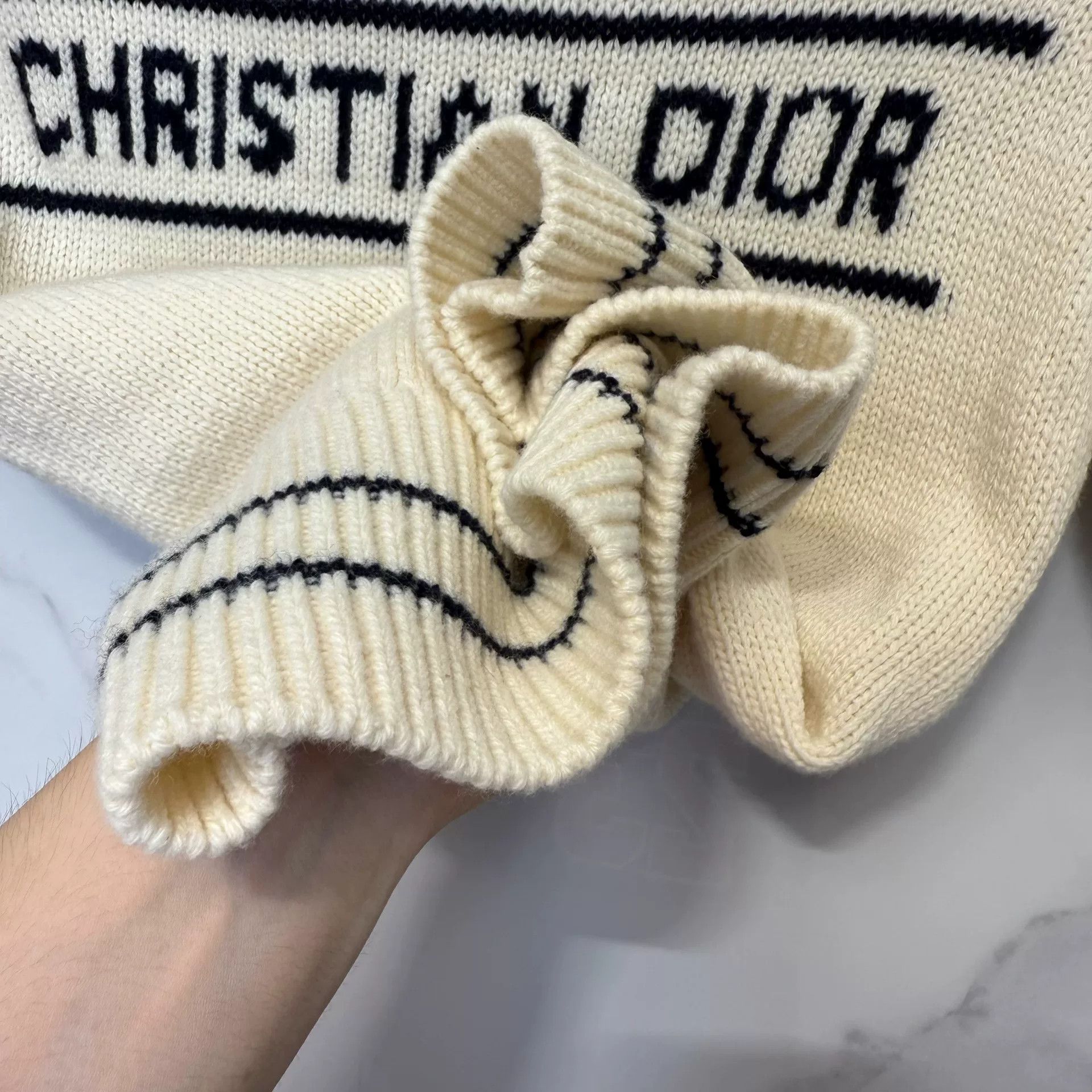 Dior Dior Logo Star Knit Sweater Size FR 40 Size M / US 6-8 / IT 42-44 - 6 Thumbnail
