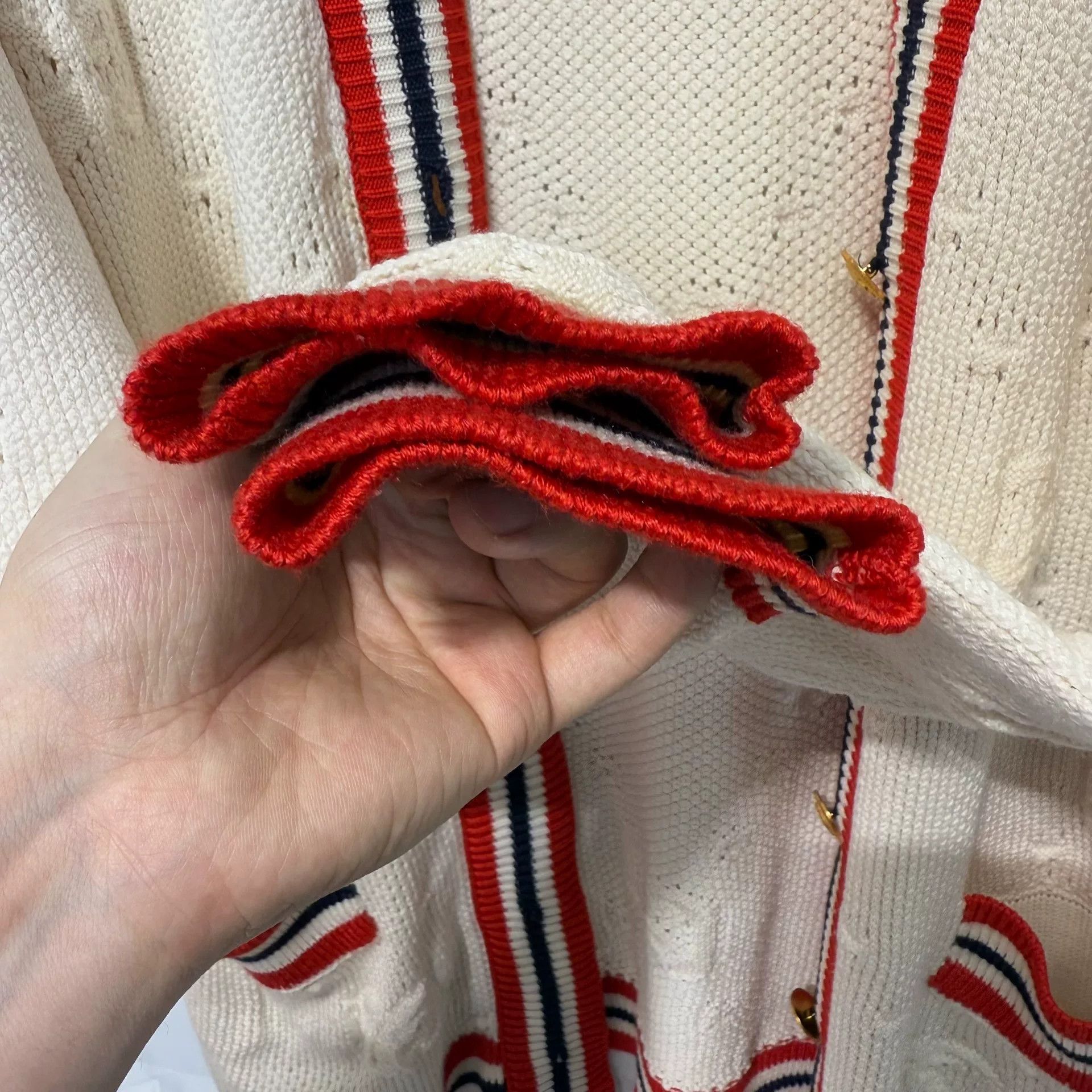 Gucci Gucci Monogram Knit Cardigan Size S Size S / US 4 / IT 40 - 7 Thumbnail