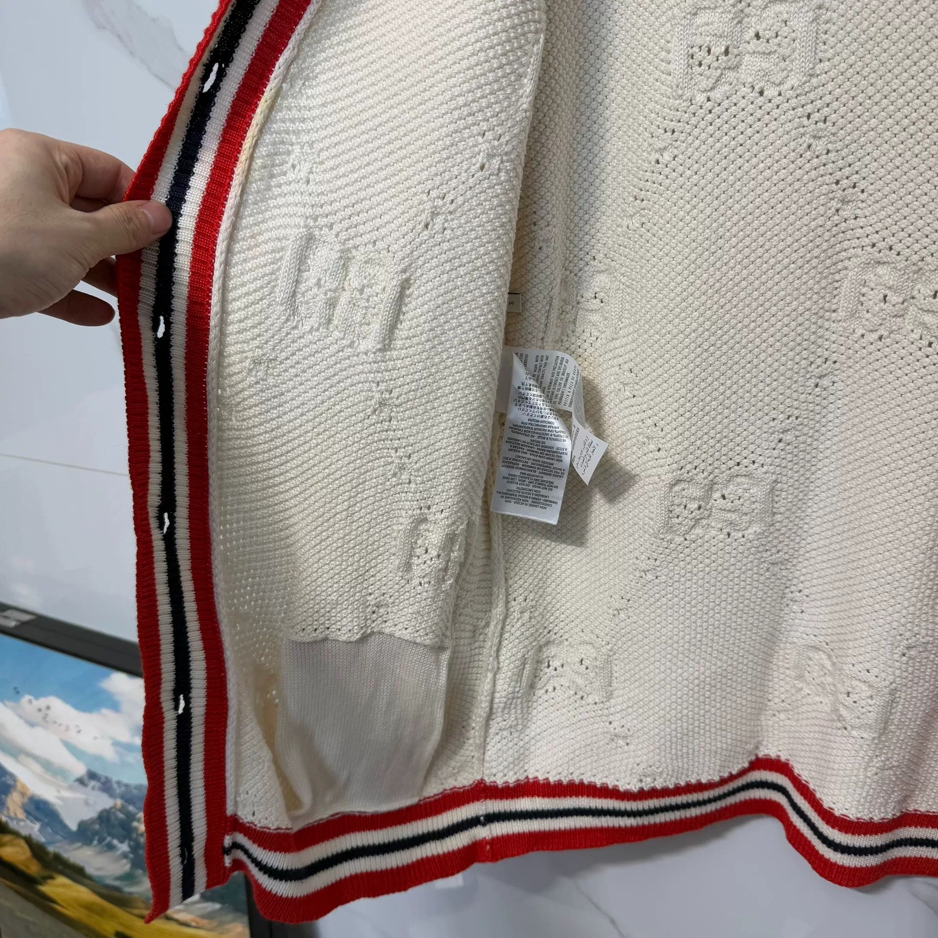 Gucci Gucci Monogram Knit Cardigan Size S Size S / US 4 / IT 40 - 5 Thumbnail