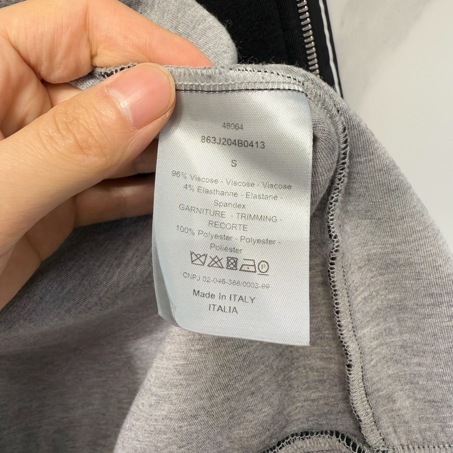 Dior Dior Atelier Zip-Up Hoodie Size S Size US S / EU 44-46 / 1 - 4 Thumbnail