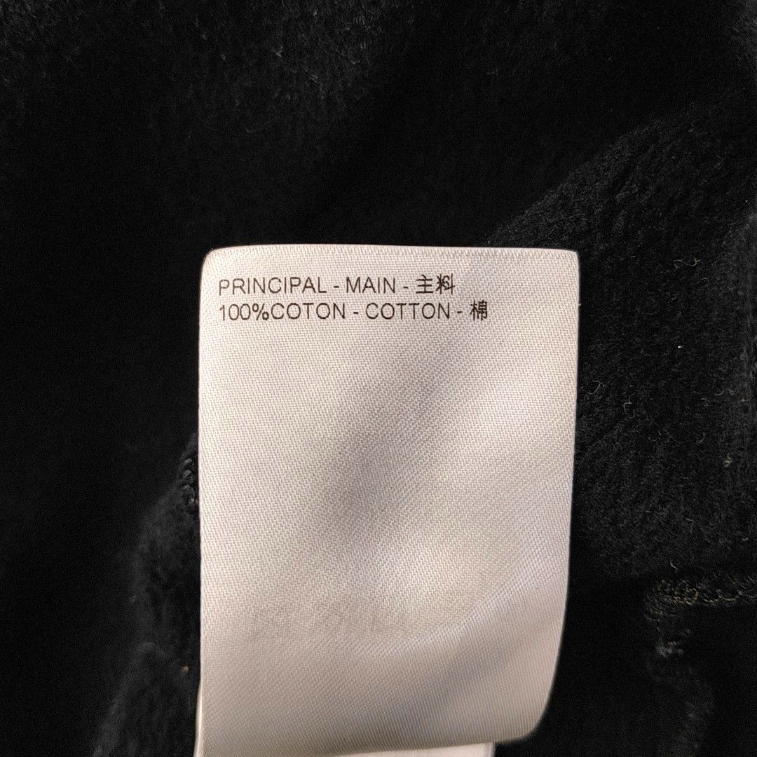 Louis Vuitton Louis Vuitton Black Cotton Logo Hoodie Size S Size US S / EU 44-46 / 1 - 3 Thumbnail
