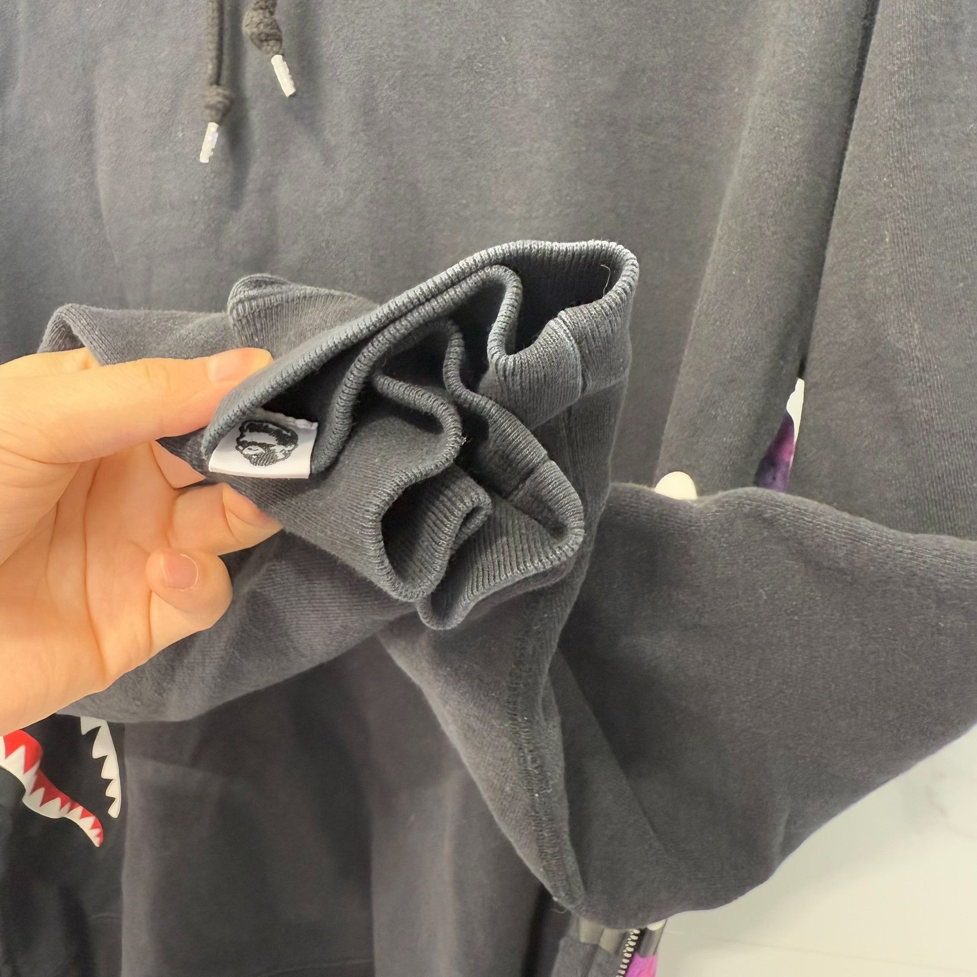 Bape A Bathing Ape Camo Shark Hoodie Size L Size US L / EU 52-54 / 3 - 7 Thumbnail