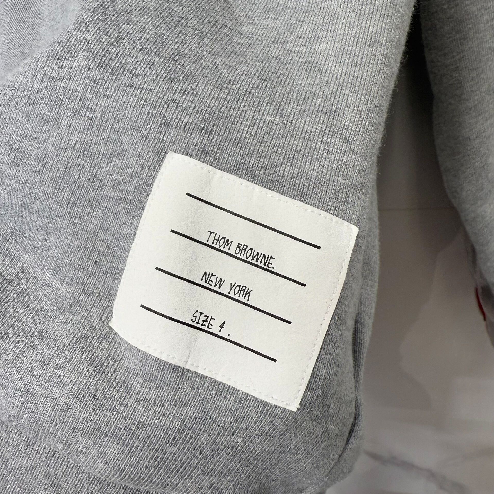 Thom Browne Thom Browne Grosgrain Stripe Sweatshirt Size XL Size US XL / EU 56 / 4 - 5 Thumbnail