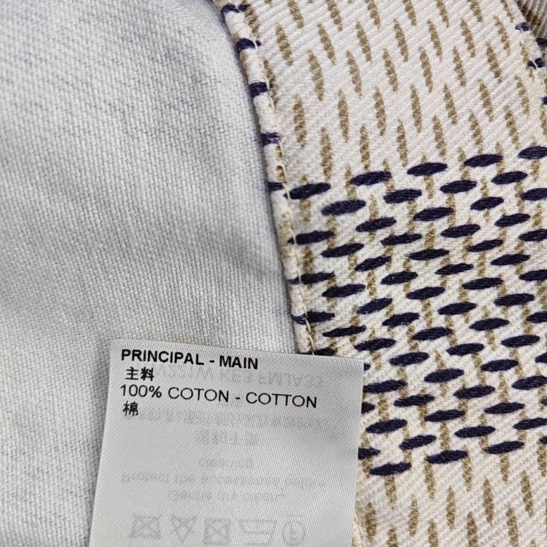Louis Vuitton Louis Vuitton Checkered Cotton Jacket Size 36 Size XS / US 0-2 / IT 36-38 - 3 Thumbnail