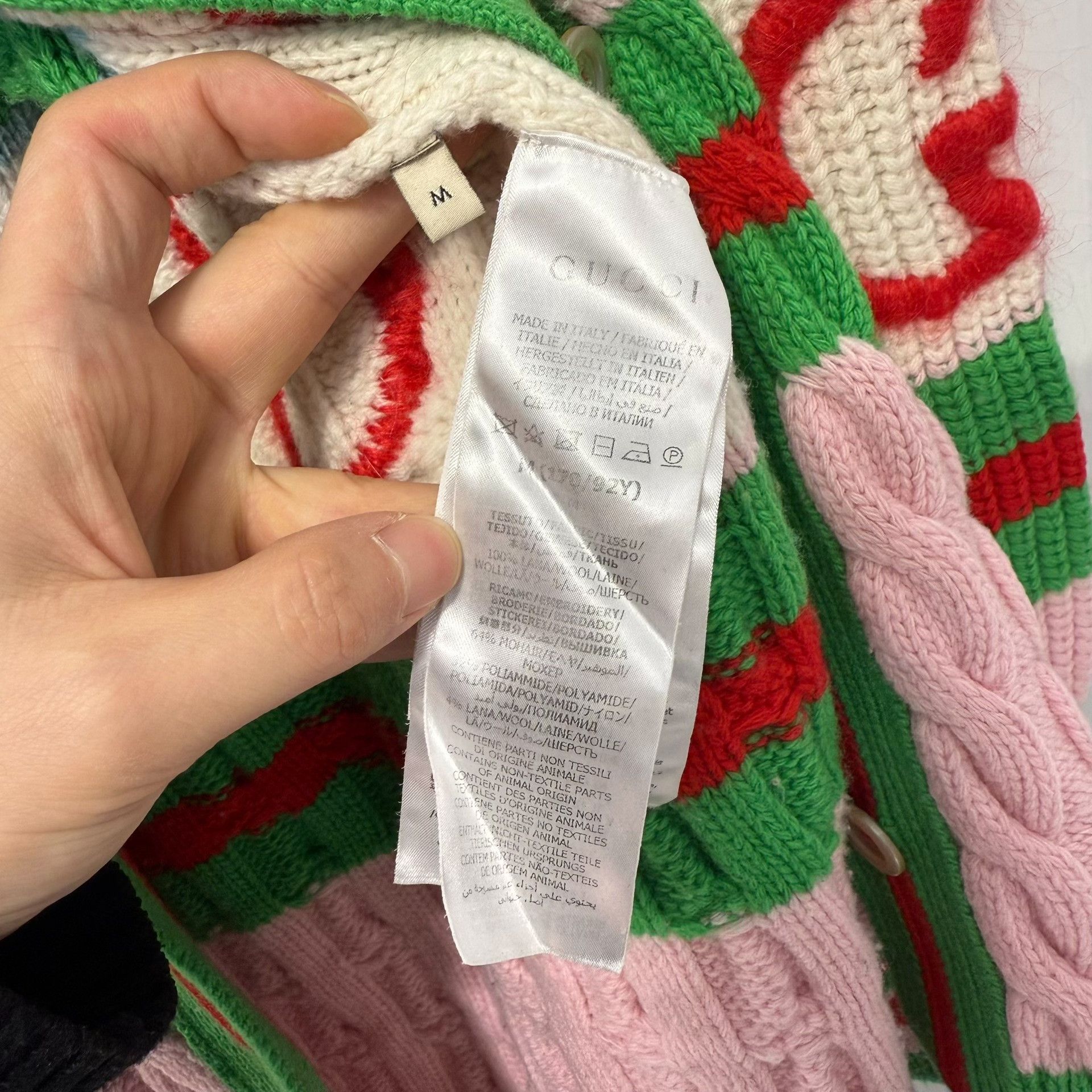 Gucci Gucci x Adidas Knit Cardigan Size M Size US M / EU 48-50 / 2 - 4 Thumbnail