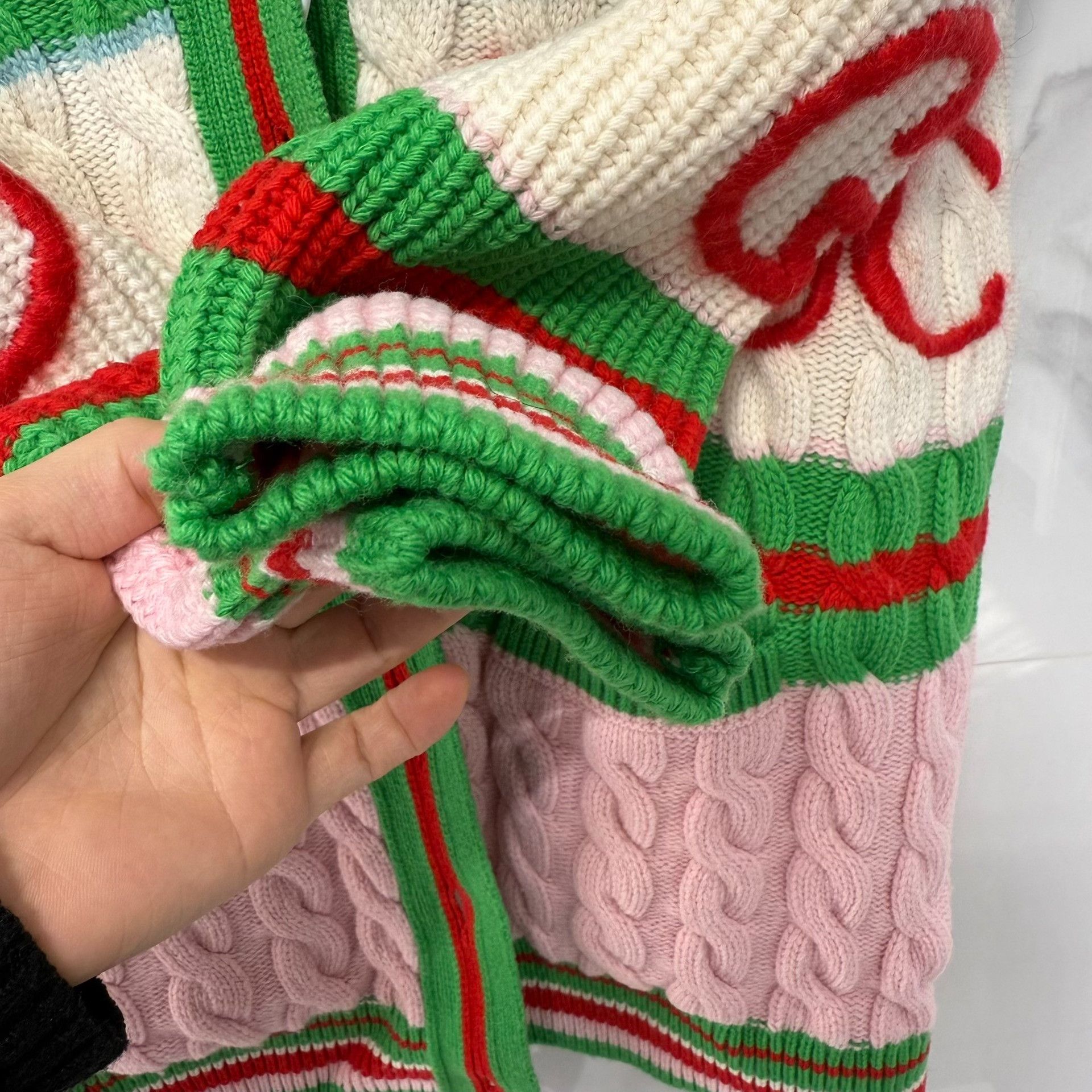 Gucci Gucci x Adidas Knit Cardigan Size M Size US M / EU 48-50 / 2 - 5 Thumbnail
