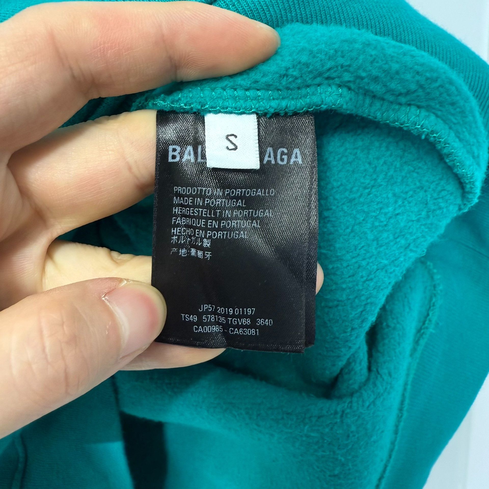 Balenciaga Balenciaga Paris Logo Embroidery Hoodie Size S Size US S / EU 44-46 / 1 - 5 Thumbnail