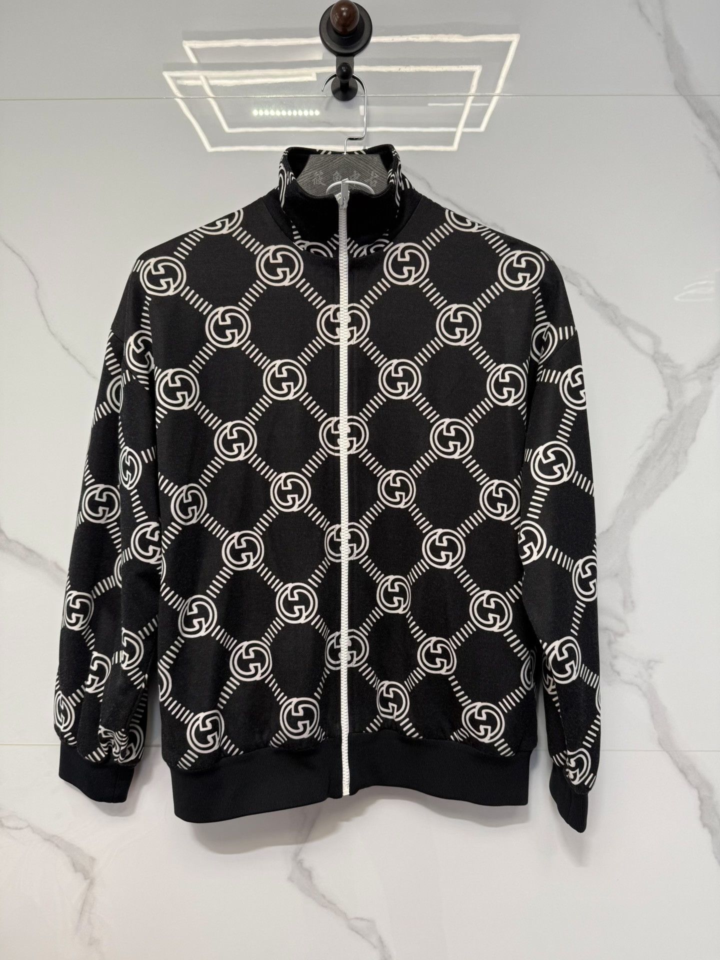 Gucci Gucci GG Logo Zip-Up Jacket Size S Size US S / EU 44-46 / 1 - 2 Thumbnail