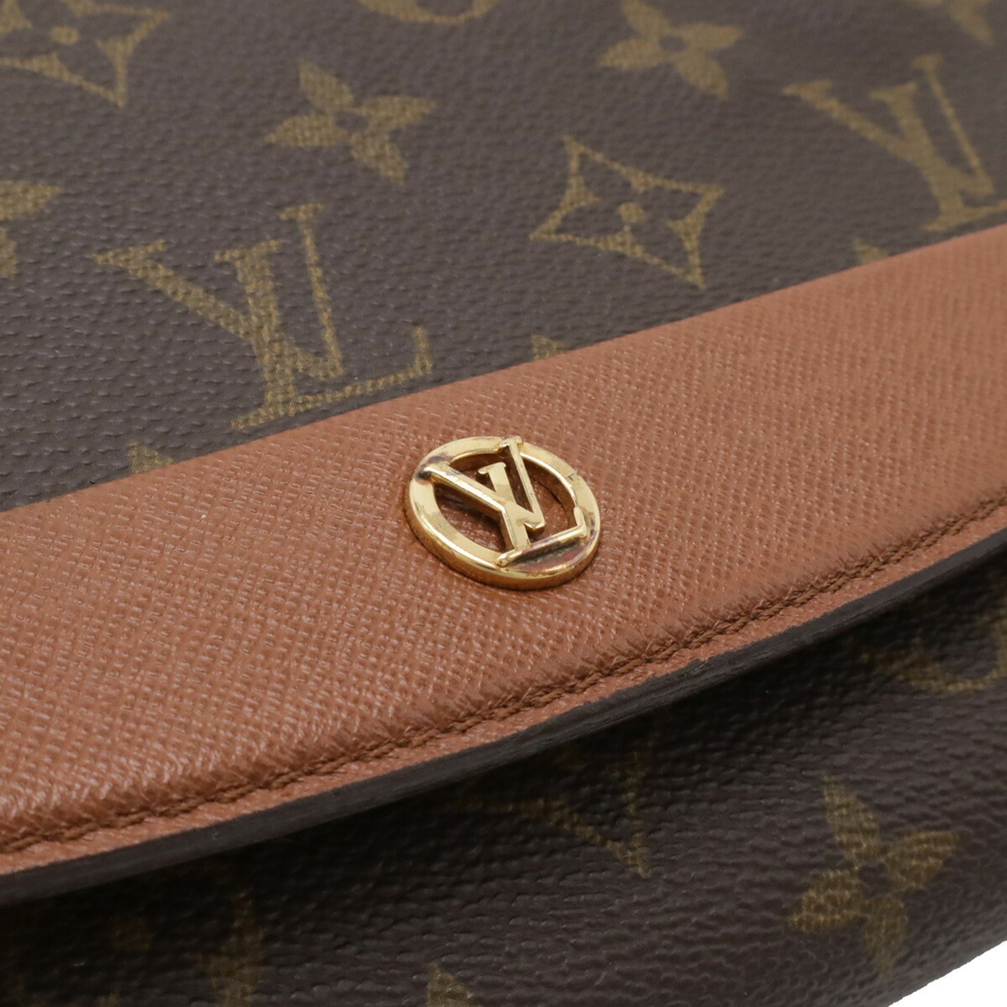 Louis Vuitton LOUIS VUITTON Monogram Bordeaux Shoulder Bag Clutch Second M51797 Size ONE SIZE - 5 Thumbnail
