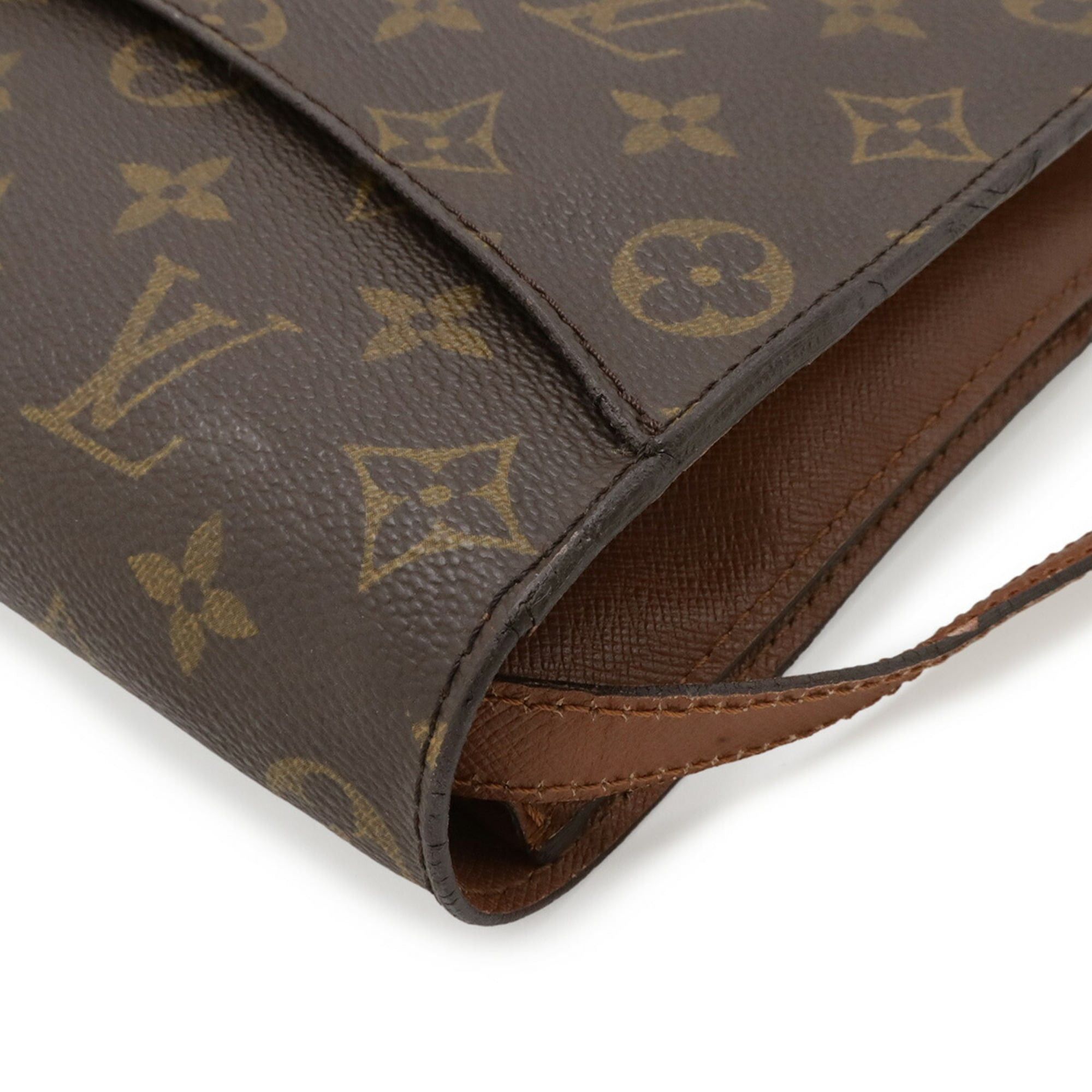 Louis Vuitton LOUIS VUITTON Monogram Bordeaux Shoulder Bag Clutch Second M51797 Size ONE SIZE - 4 Thumbnail