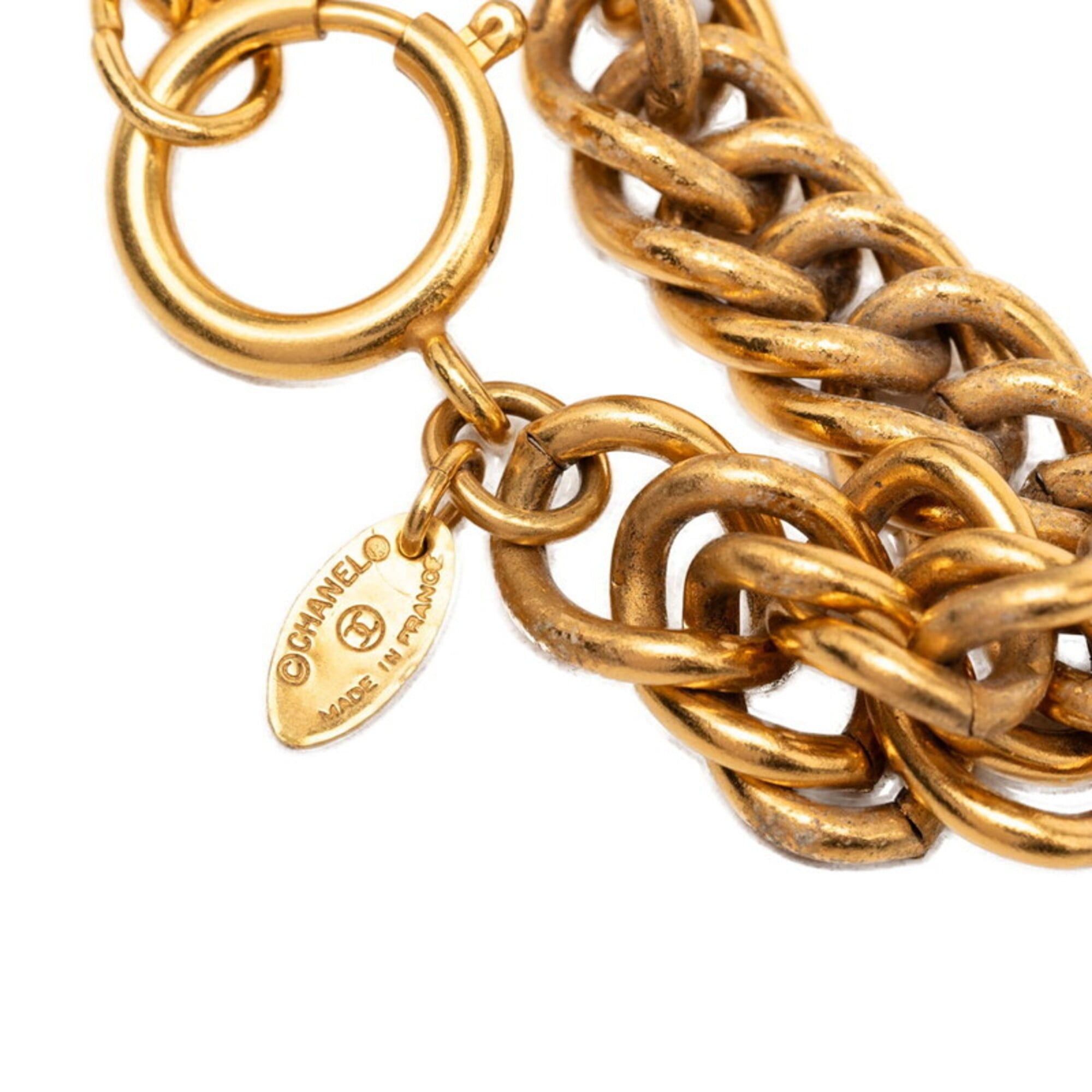 Chanel Chanel Matelassé Vintage Necklace, Gold Plated, Women's CHANEL Size ONE SIZE - 6 Thumbnail