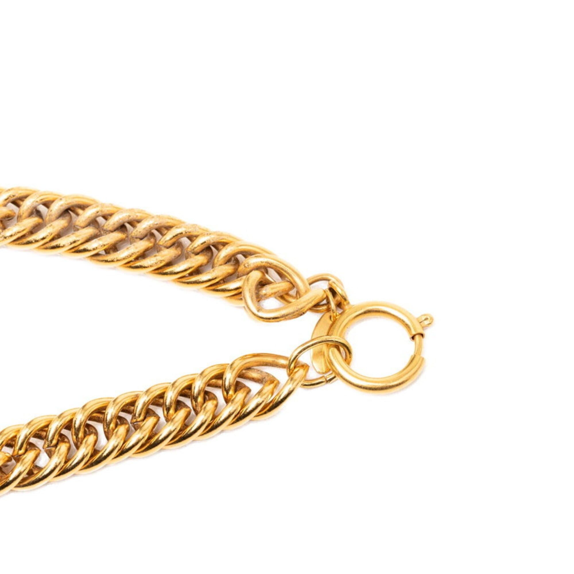 Chanel Chanel Matelassé Vintage Necklace, Gold Plated, Women's CHANEL Size ONE SIZE - 5 Thumbnail