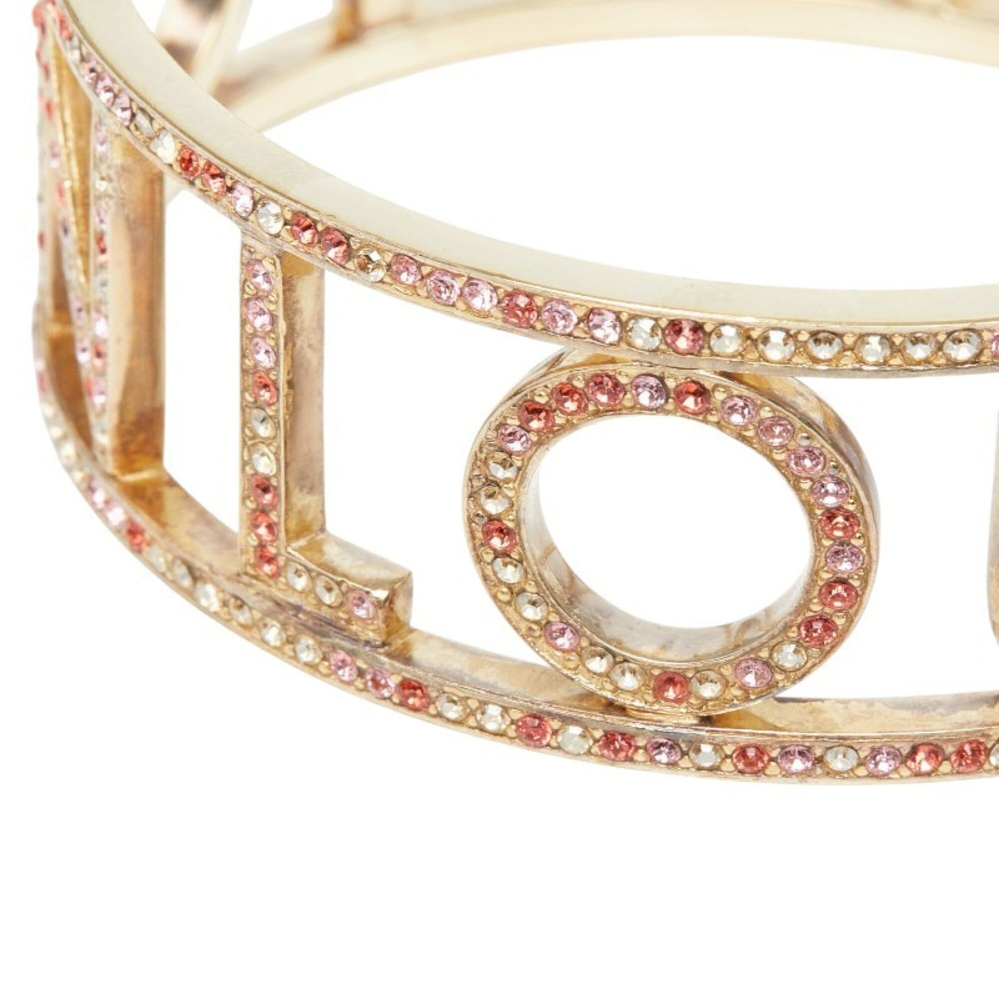 Louis Vuitton Louis Vuitton Bracelet 1001 Mille et Une Bangle M65690 Gold Multicolor Plated Rhinestone Women's LOUIS VUITTON Size ONE SIZE - 3 Thumbnail