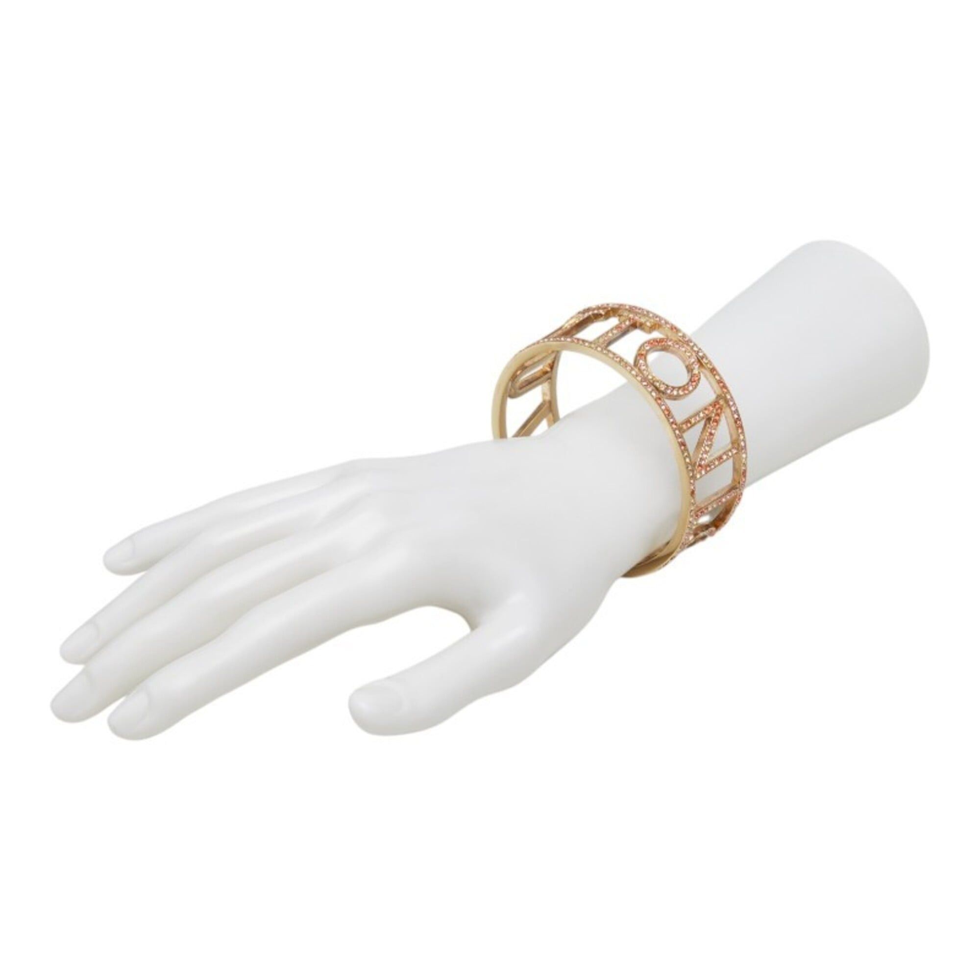 Louis Vuitton Louis Vuitton Bracelet 1001 Mille et Une Bangle M65690 Gold Multicolor Plated Rhinestone Women's LOUIS VUITTON Size ONE SIZE - 7 Thumbnail