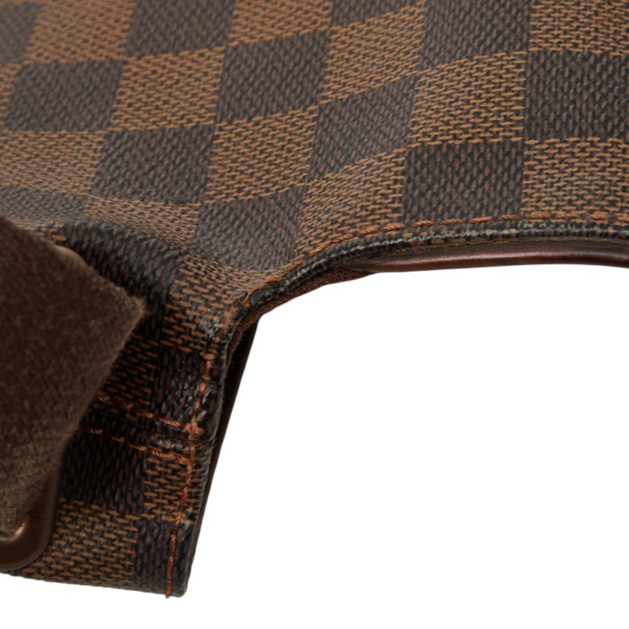 Louis Vuitton Louis Vuitton Damier Brooklyn PM Crossbody Shoulder Bag N51210 Brown Leather Women's LOUIS VUITTON Size ONE SIZE - 9 Thumbnail
