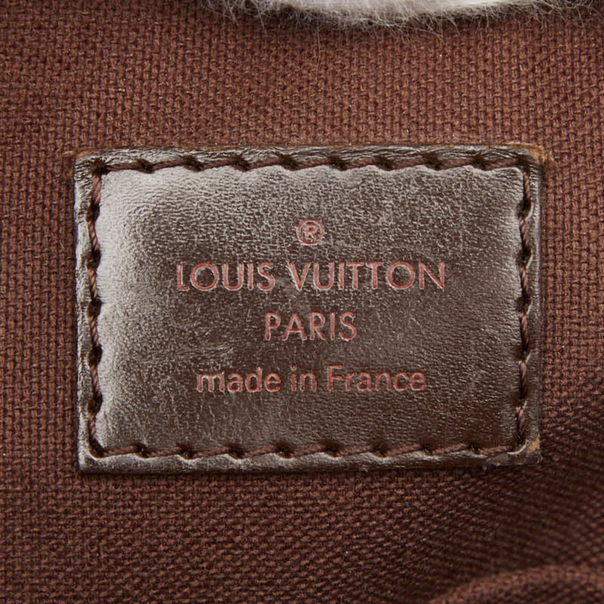 Louis Vuitton Louis Vuitton Damier Brooklyn PM Crossbody Shoulder Bag N51210 Brown Leather Women's LOUIS VUITTON Size ONE SIZE - 15 Thumbnail