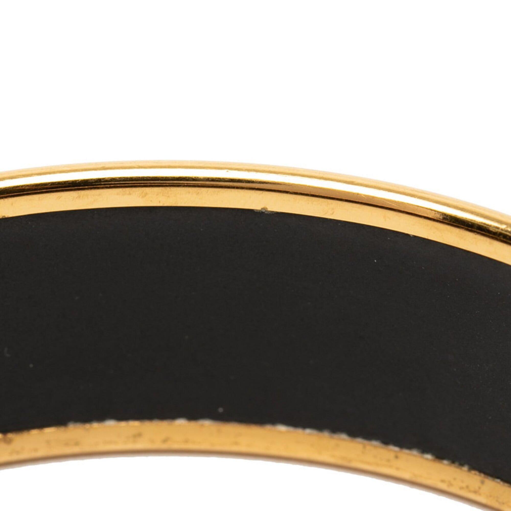 Hermes Hermes Enamel GM Cloisonné Bangle, Red Plated, Women's Size ONE SIZE - 5 Thumbnail