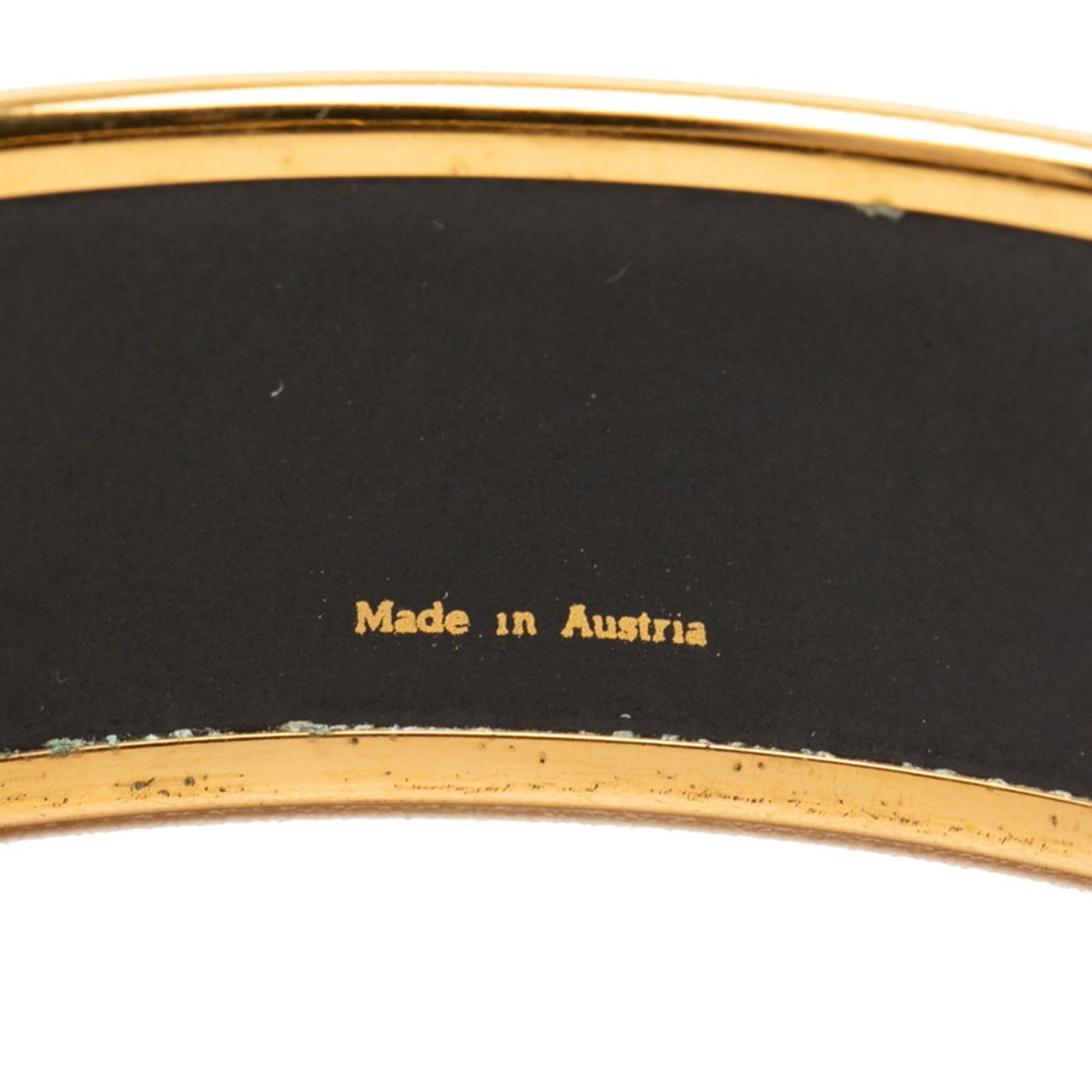 Hermes Hermes Enamel GM Cloisonné Bangle, Red Plated, Women's Size ONE SIZE - 6 Thumbnail