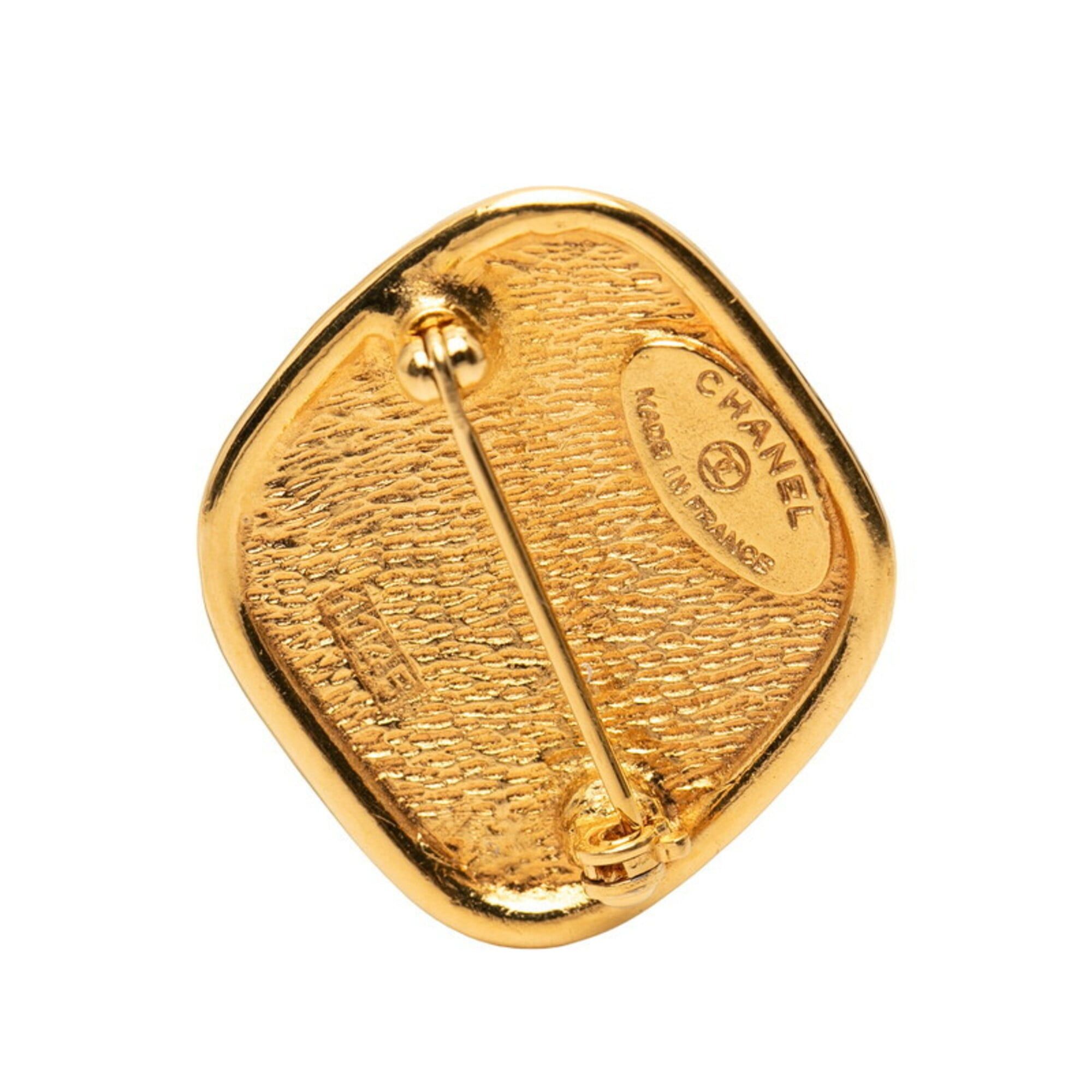 Chanel Chanel Coco Mark 31 RUE CAMBON Brooch Gold Plated Women's CHANEL Size ONE SIZE - 3 Thumbnail