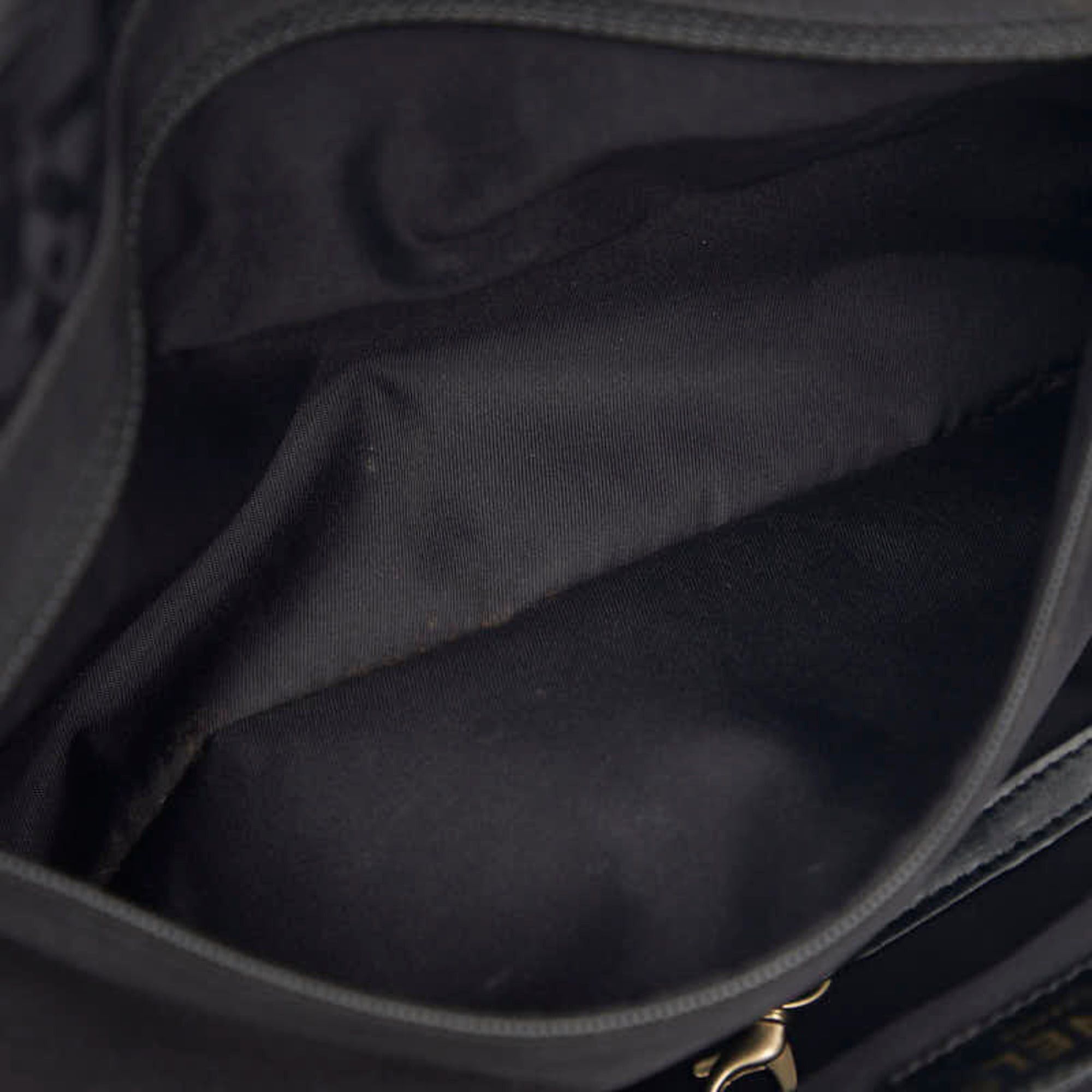 Chanel Chanel New Travel Line Handbag, Black Nylon Leather, Women's CHANEL Size ONE SIZE - 8 Thumbnail