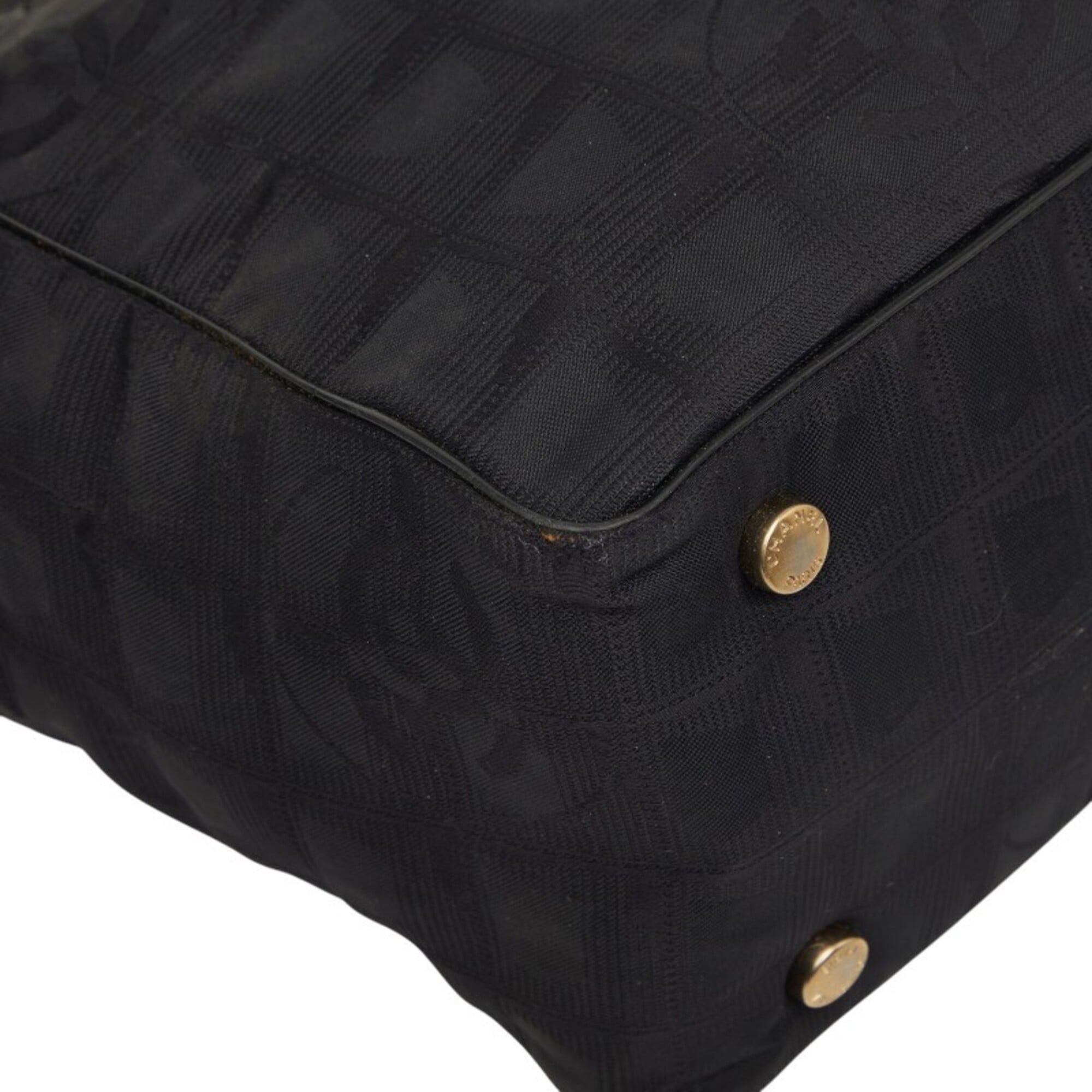 Chanel Chanel New Travel Line Handbag, Black Nylon Leather, Women's CHANEL Size ONE SIZE - 4 Thumbnail
