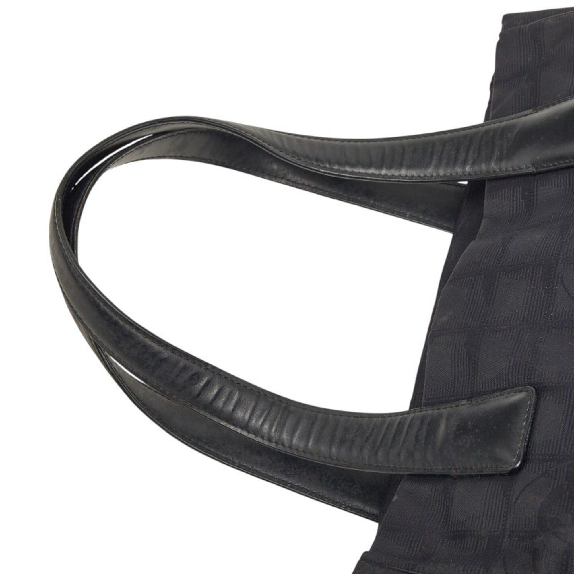 Chanel Chanel New Travel Line Handbag, Black Nylon Leather, Women's CHANEL Size ONE SIZE - 9 Thumbnail