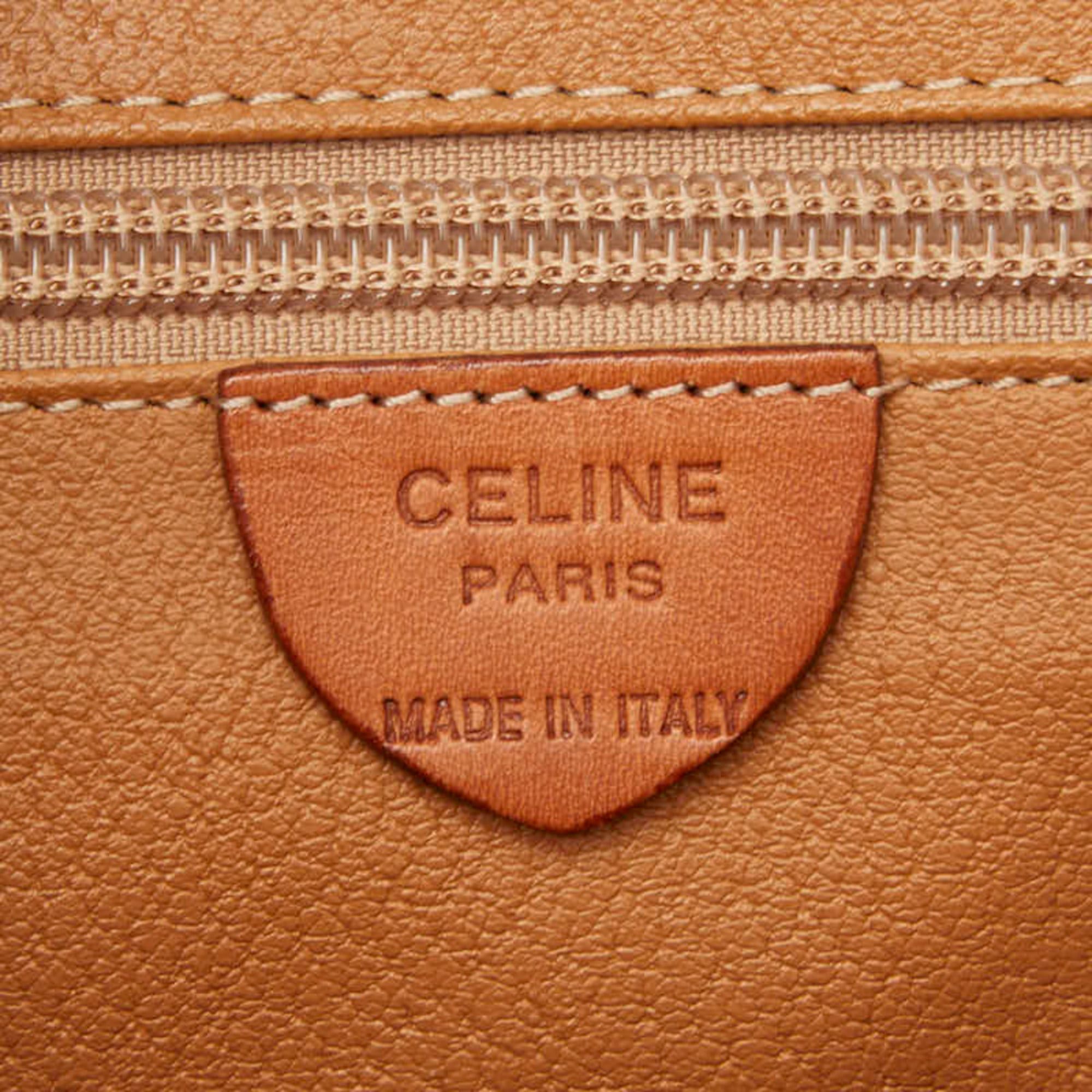 Celine Celine Macadam Handbag Shoulder Business Bag 2WAY Brown Leather Women's CELINE Size ONE SIZE - 10 Thumbnail