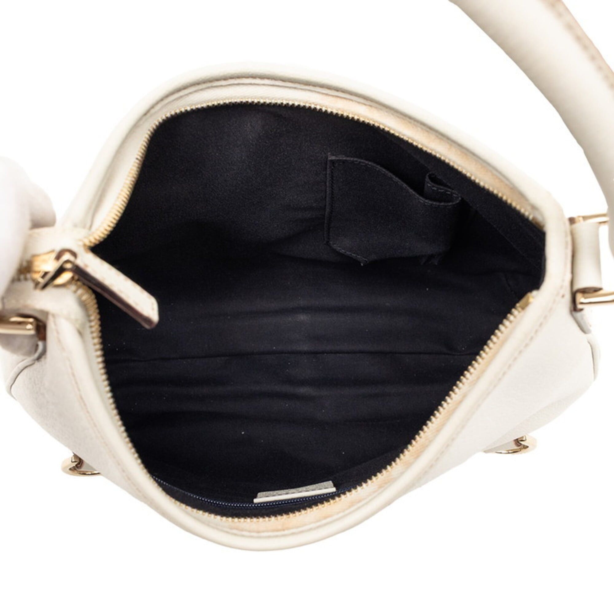 Gucci Gucci Abbey One-Shoulder Bag 130738 White Leather Women's GUCCI Size ONE SIZE - 4 Thumbnail
