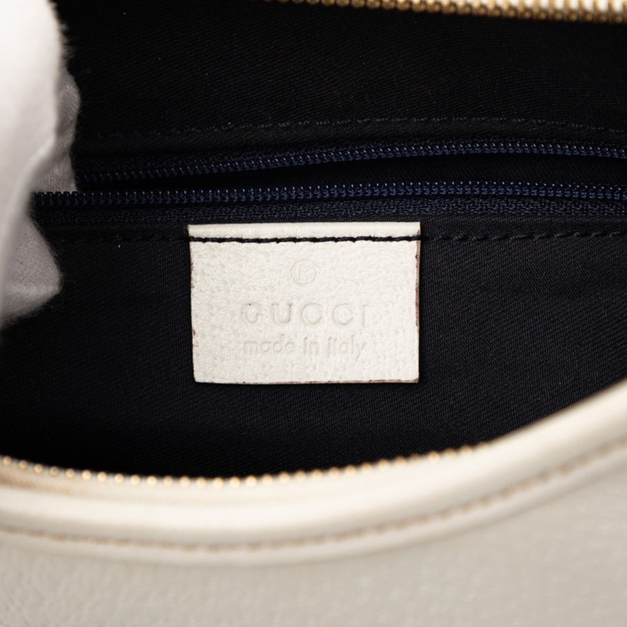 Gucci Gucci Abbey One-Shoulder Bag 130738 White Leather Women's GUCCI Size ONE SIZE - 6 Thumbnail