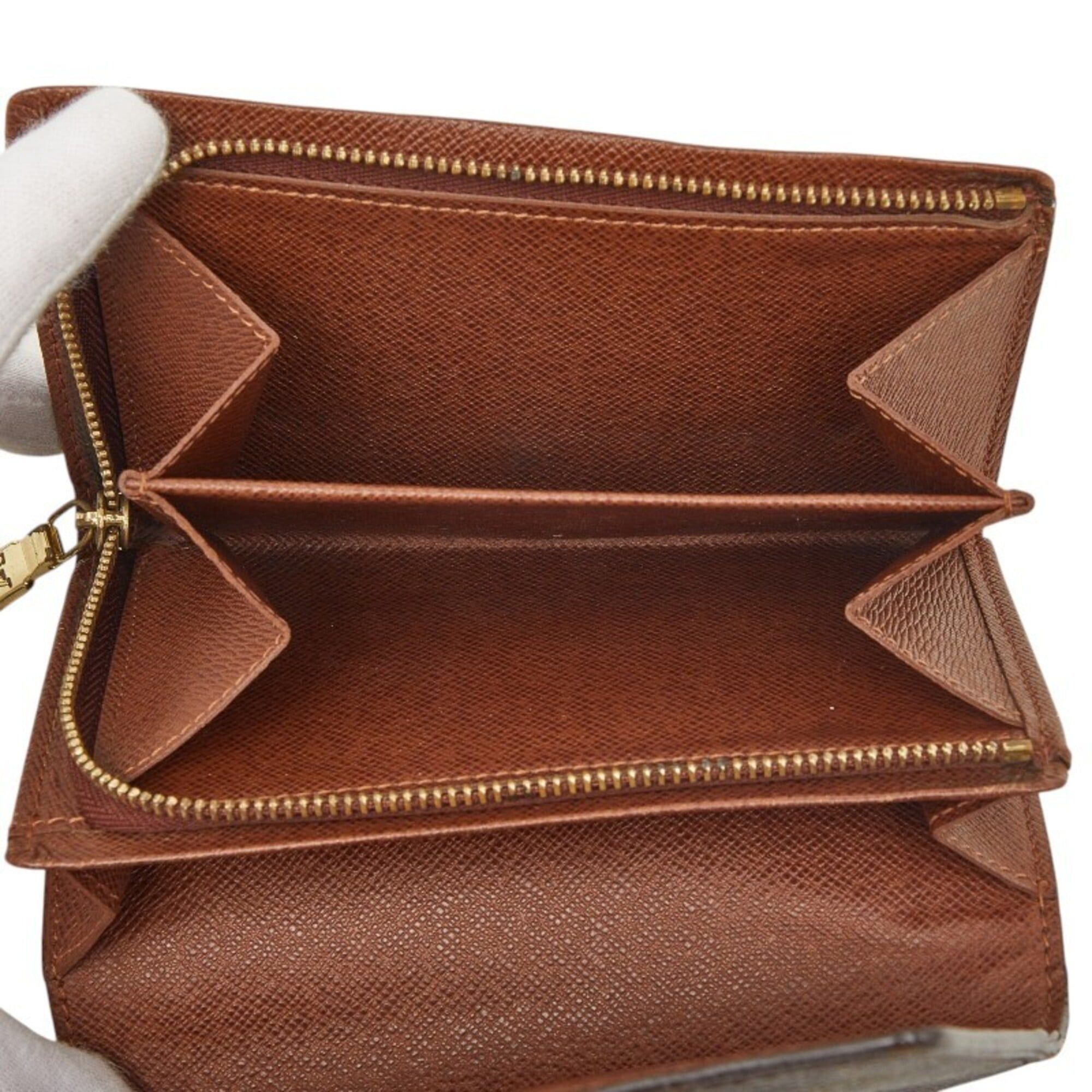 Louis Vuitton Louis Vuitton Monogram Porte Monnaie Billet Trésor Bi-fold Wallet M61730 Brown Leather Women's LOUIS VUITTON Size ONE SIZE - 7 Thumbnail