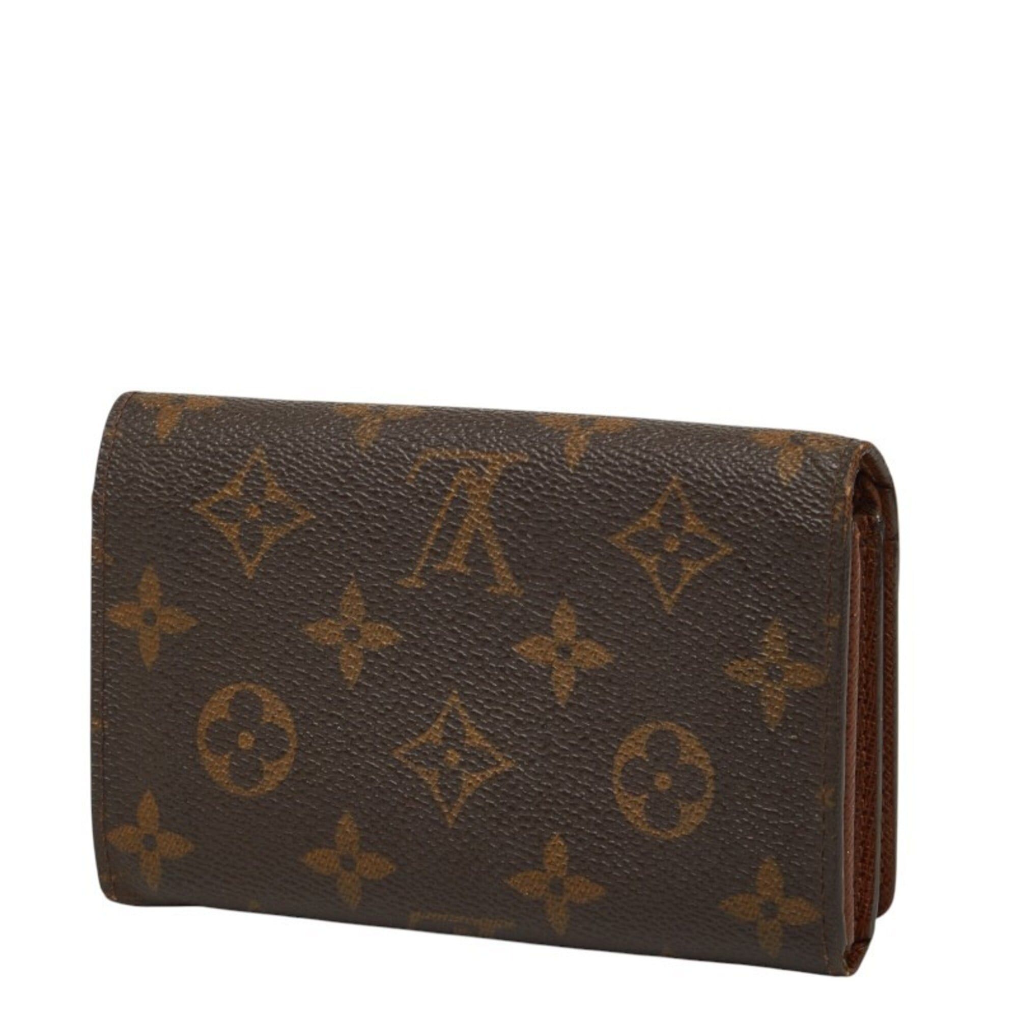 Louis Vuitton Louis Vuitton Monogram Porte Monnaie Billet Trésor Bi-fold Wallet M61730 Brown Leather Women's LOUIS VUITTON Size ONE SIZE - 2 Thumbnail