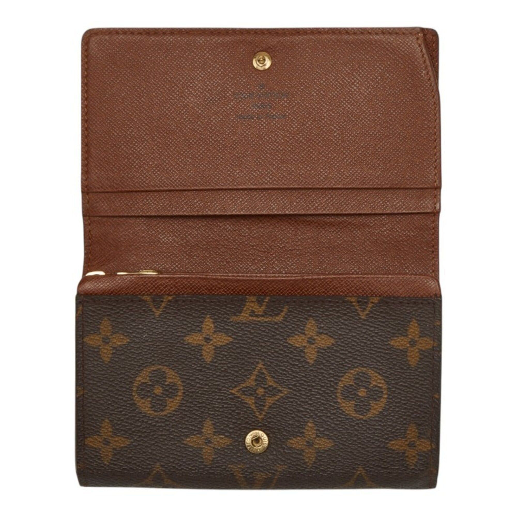 Louis Vuitton Louis Vuitton Monogram Porte Monnaie Billet Trésor Bi-fold Wallet M61730 Brown Leather Women's LOUIS VUITTON Size ONE SIZE - 6 Thumbnail