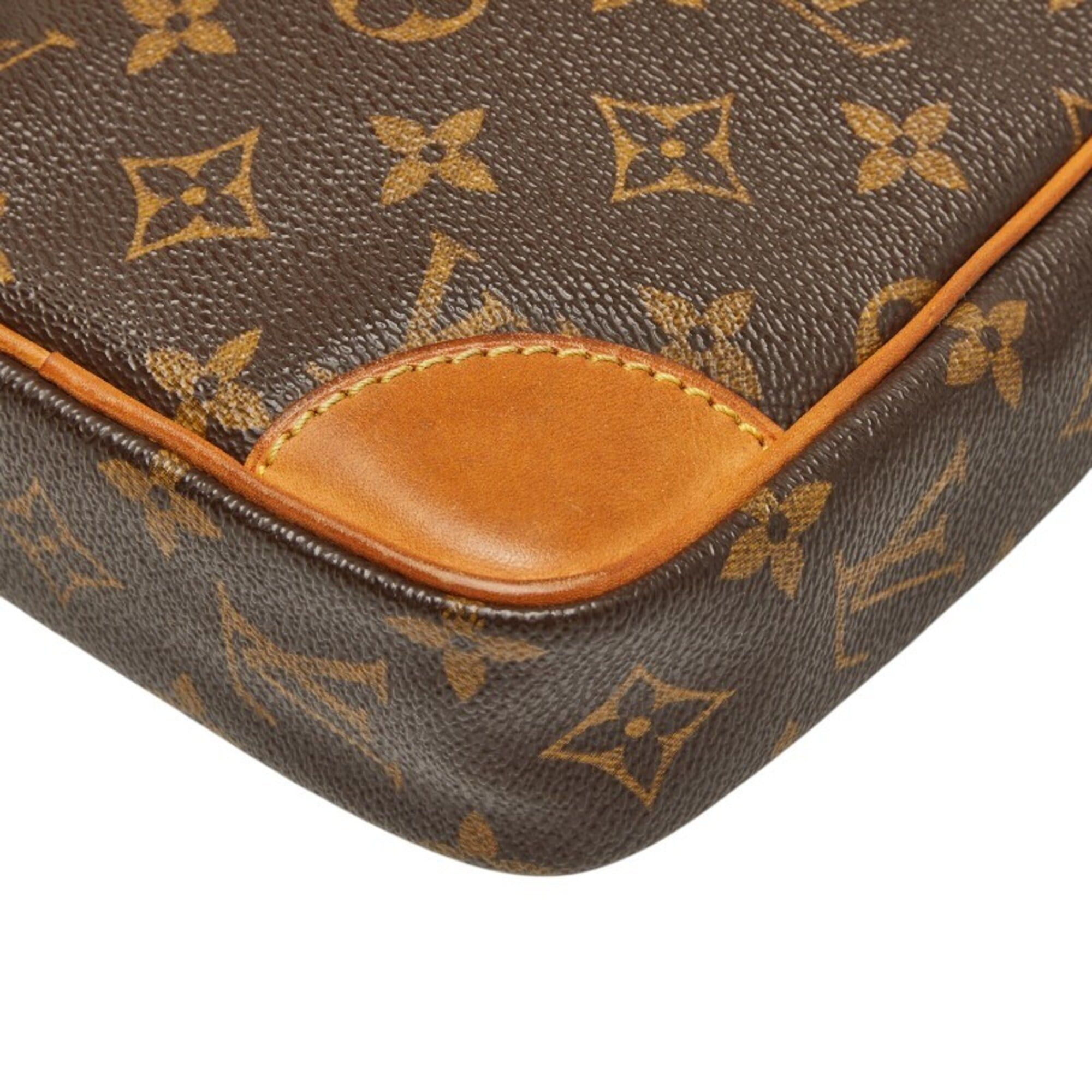 Louis Vuitton Louis Vuitton Monogram Danube Crossbody Shoulder Bag M45266 Brown Leather Women's LOUIS VUITTON Size ONE SIZE - 6 Thumbnail