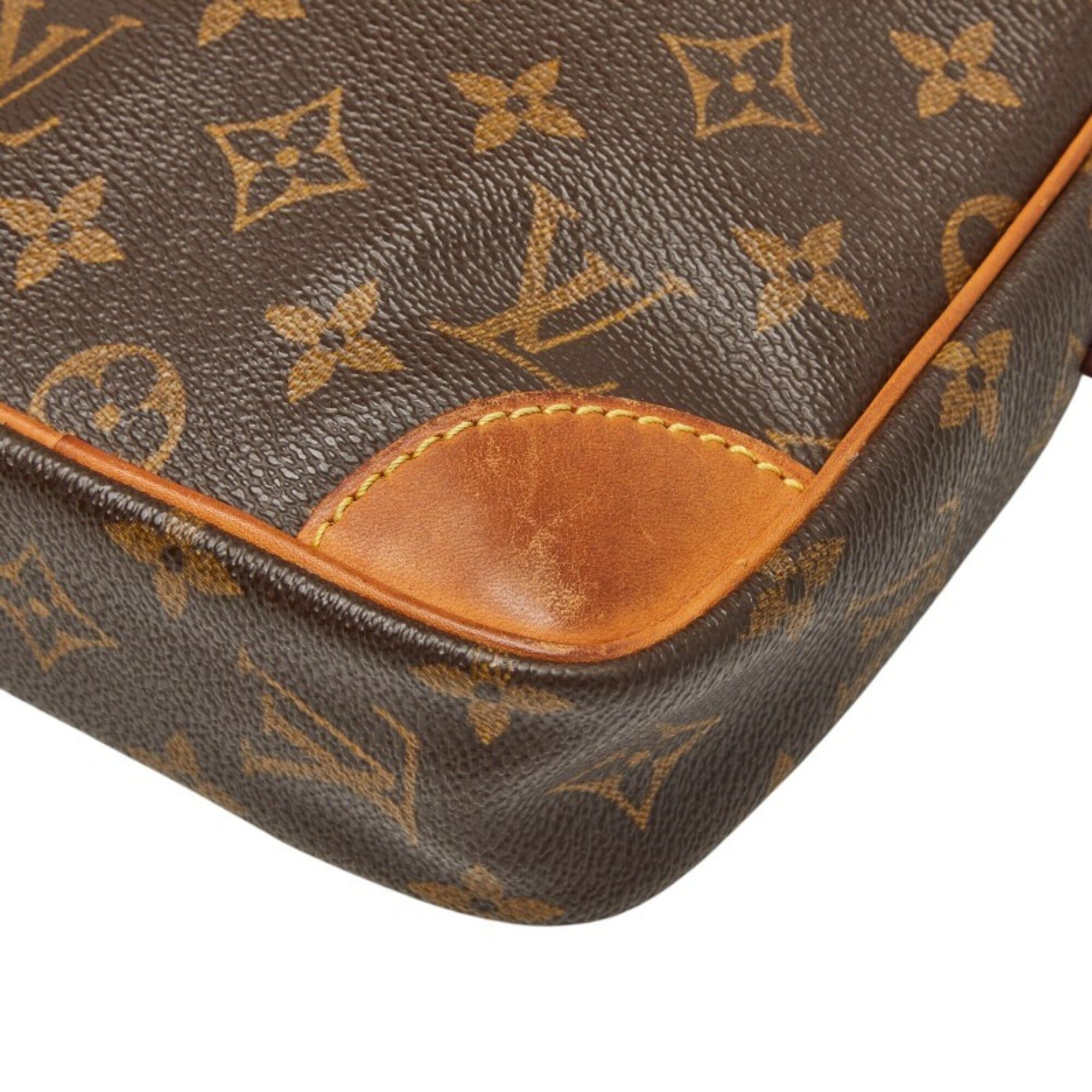 Louis Vuitton Louis Vuitton Monogram Danube Crossbody Shoulder Bag M45266 Brown Leather Women's LOUIS VUITTON Size ONE SIZE - 4 Thumbnail