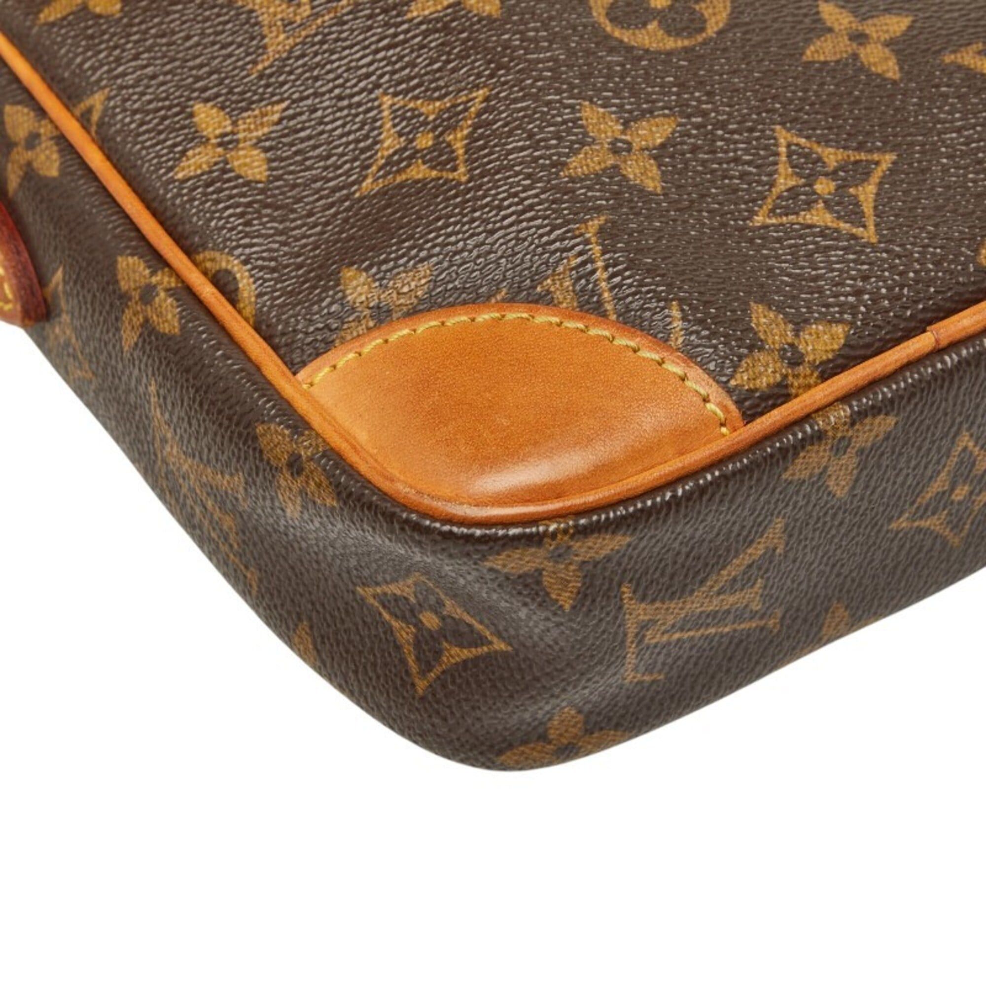 Louis Vuitton Louis Vuitton Monogram Danube Crossbody Shoulder Bag M45266 Brown Leather Women's LOUIS VUITTON Size ONE SIZE - 7 Thumbnail