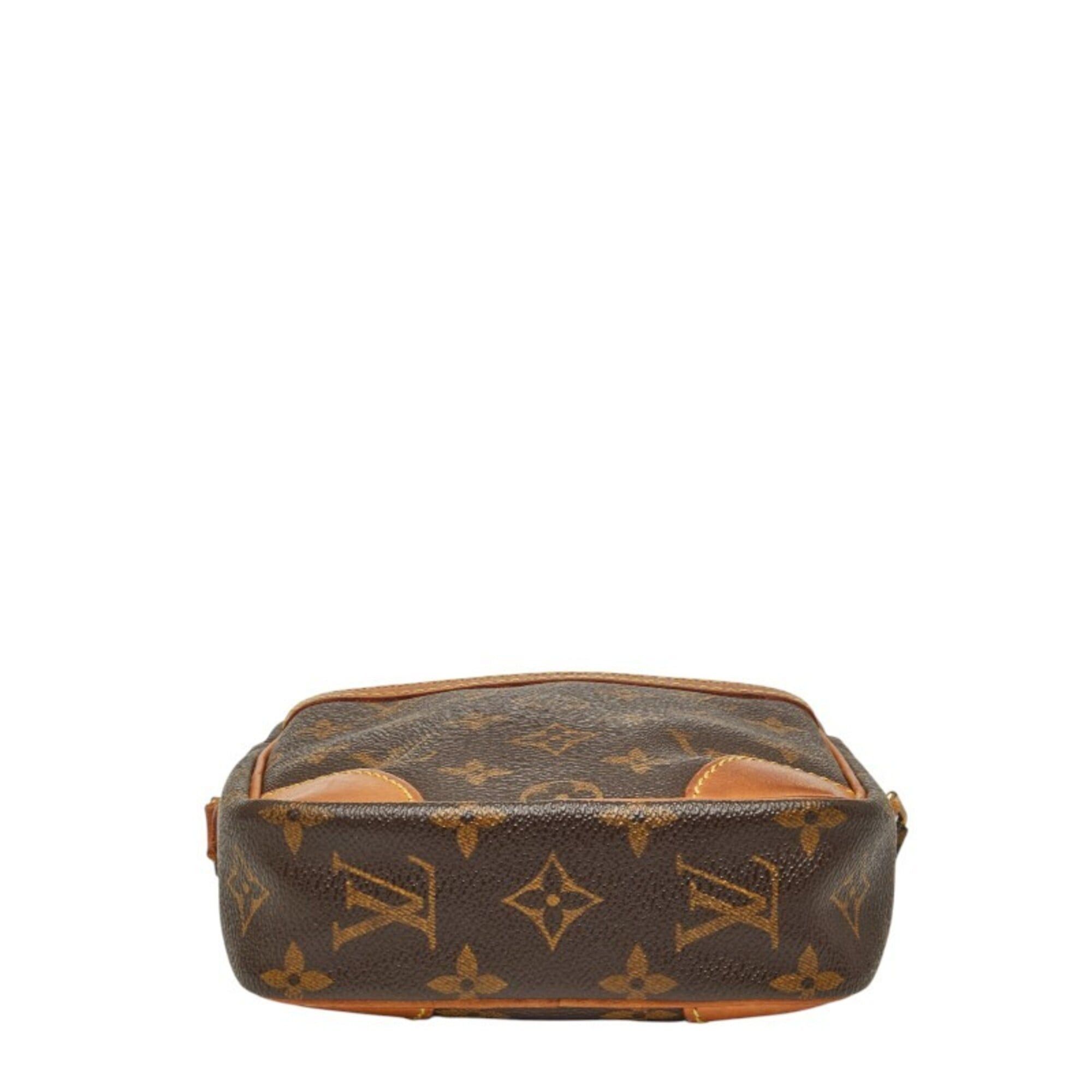 Louis Vuitton Louis Vuitton Monogram Danube Crossbody Shoulder Bag M45266 Brown Leather Women's LOUIS VUITTON Size ONE SIZE - 3 Thumbnail