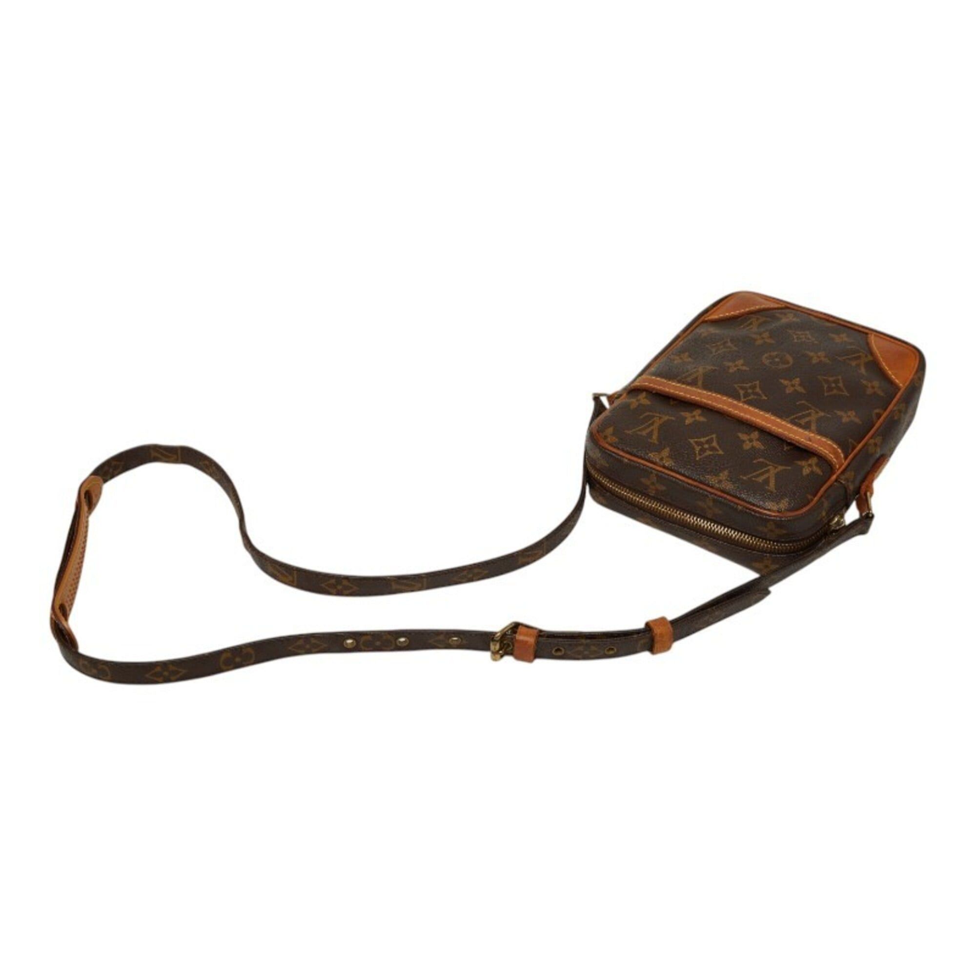 Louis Vuitton Louis Vuitton Monogram Danube Crossbody Shoulder Bag M45266 Brown Leather Women's LOUIS VUITTON Size ONE SIZE - 9 Thumbnail