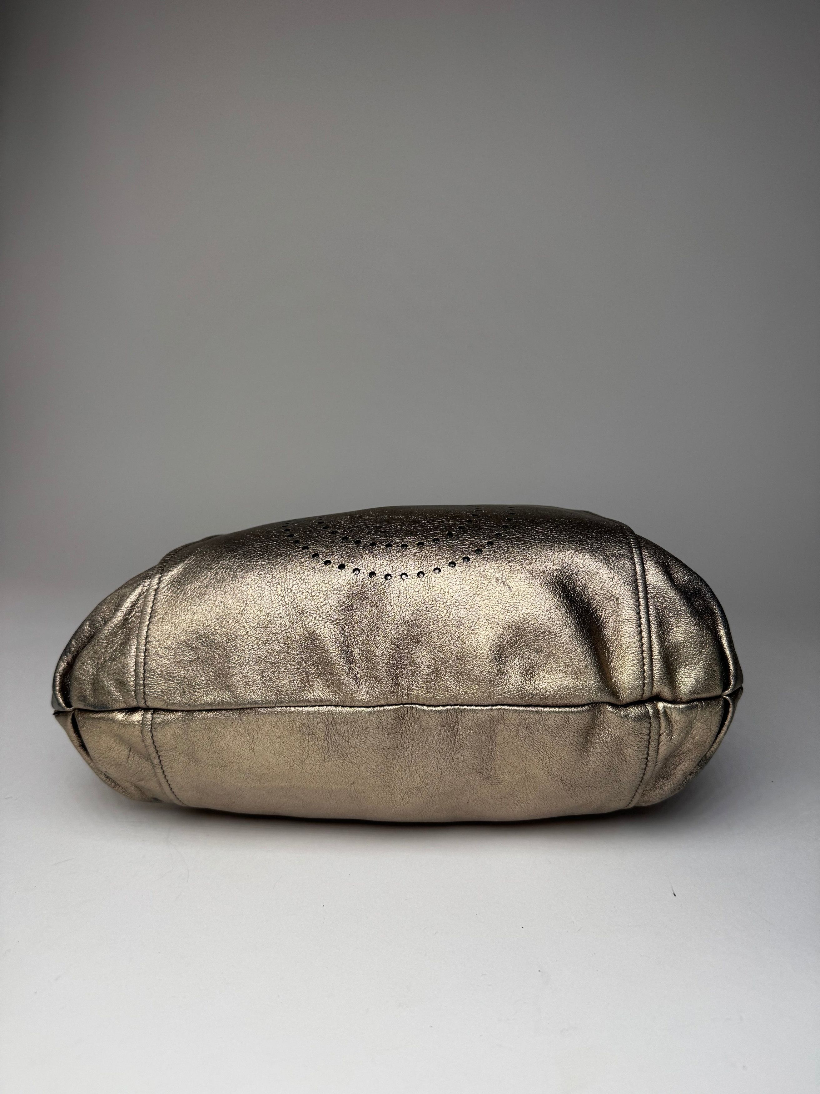 Salvatore Ferragamo Vintage Leather Handbag Bronze Golden Size ONE SIZE - 15 Thumbnail