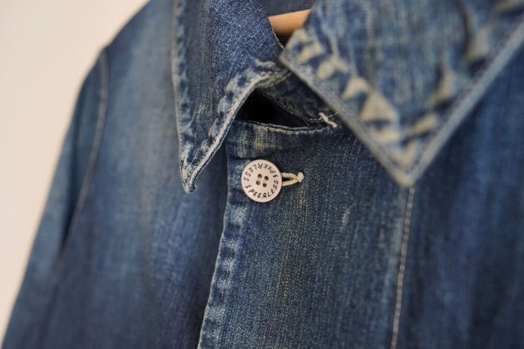 Visvim Blue Denim Longline Coat - Size M Size US M / EU 48-50 / 2 - 4 Thumbnail