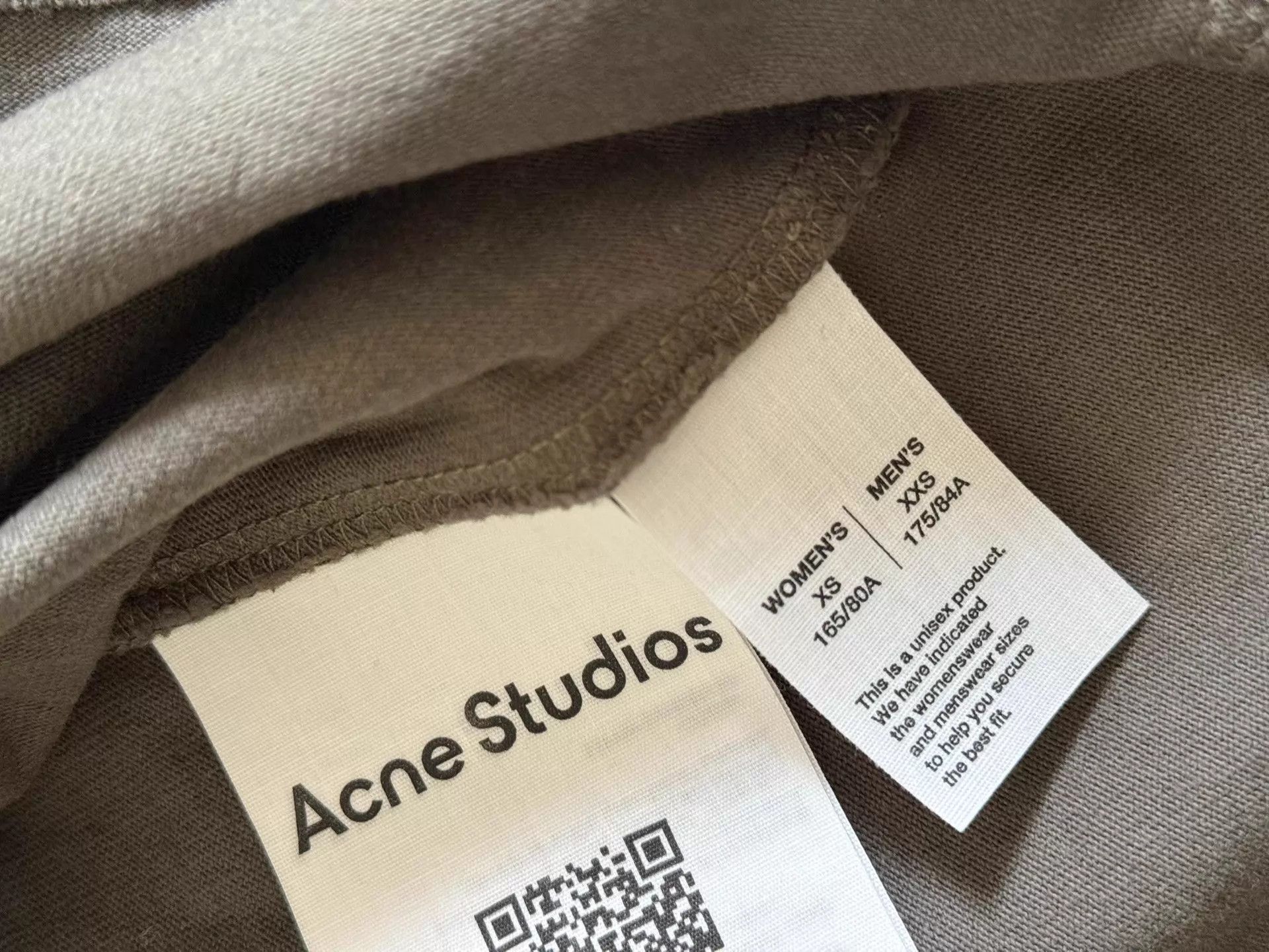 Acne Studios Layered Sleeve Graphic Print Long Sleeve Top Size US XXS / EU 40 - 6 Thumbnail
