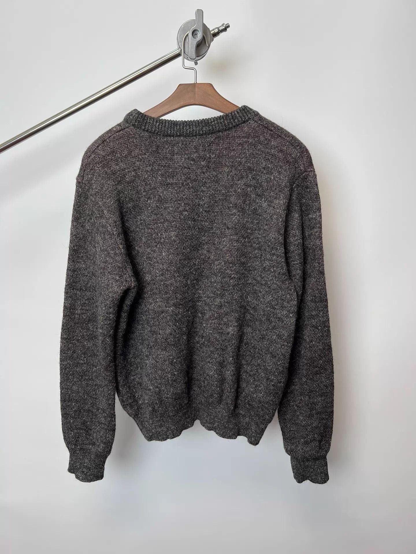 Our Legacy Brown Floral Pattern Knit Sweater Size S Size US S / EU 44-46 / 1 - 5 Thumbnail
