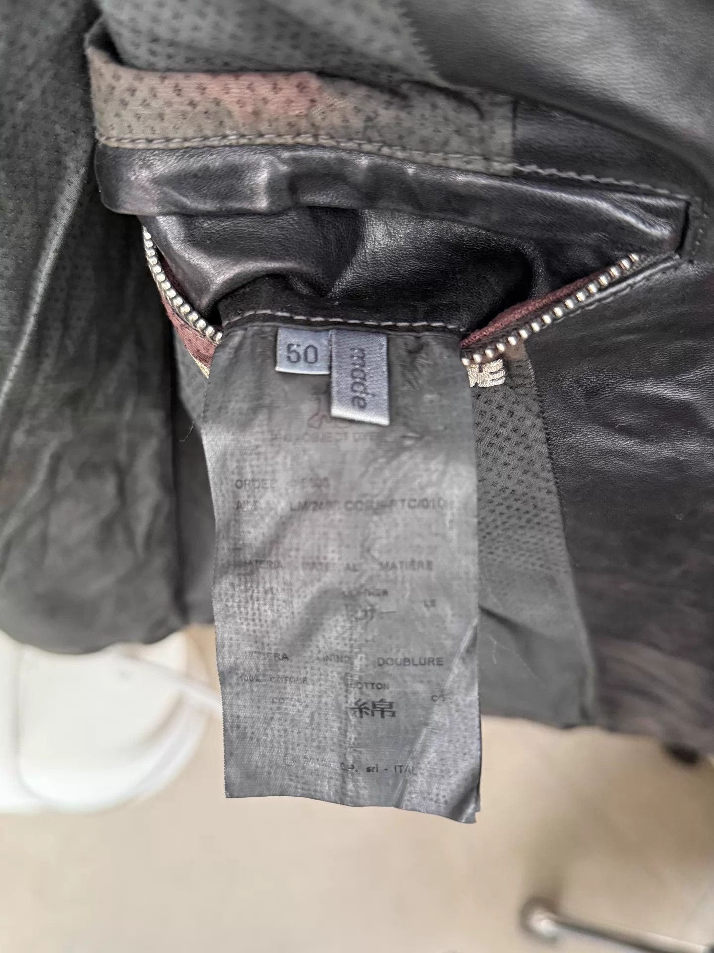 Carol Christian Poell Black Leather Button-Front Jacket Size M Size US M / EU 48-50 / 2 - 4 Thumbnail