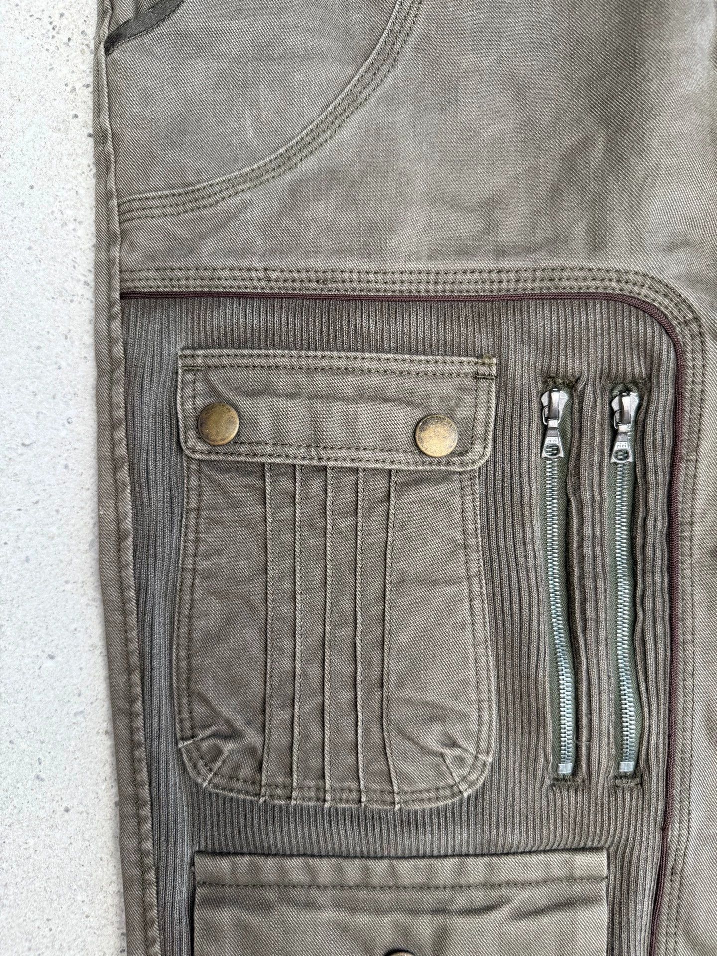 Undercover Multi Cargo Pants with Pockets & Zippers Size US 34 / EU 50 - 3 Thumbnail