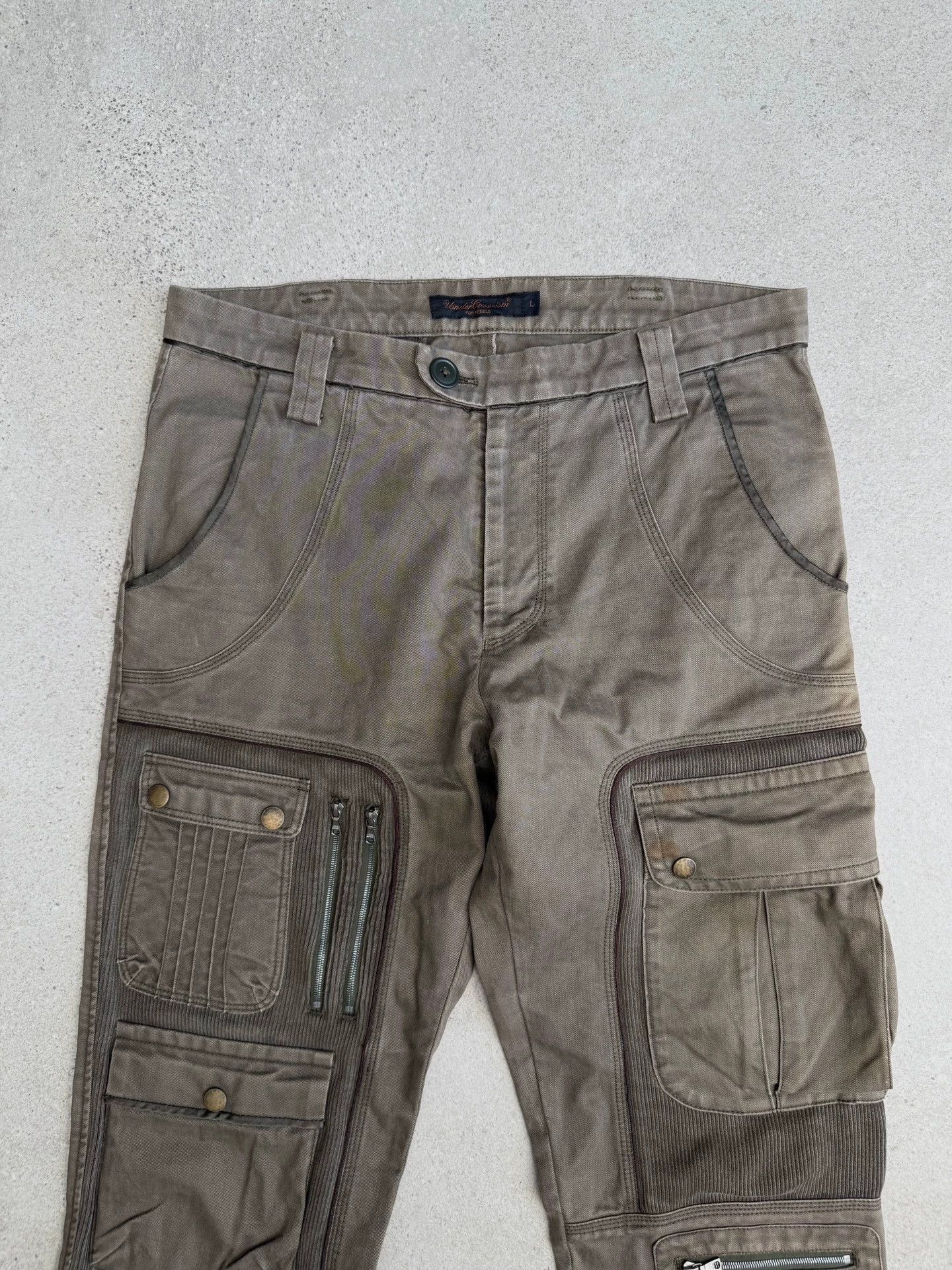 Undercover Multi Cargo Pants with Pockets & Zippers Size US 34 / EU 50 - 2 Thumbnail